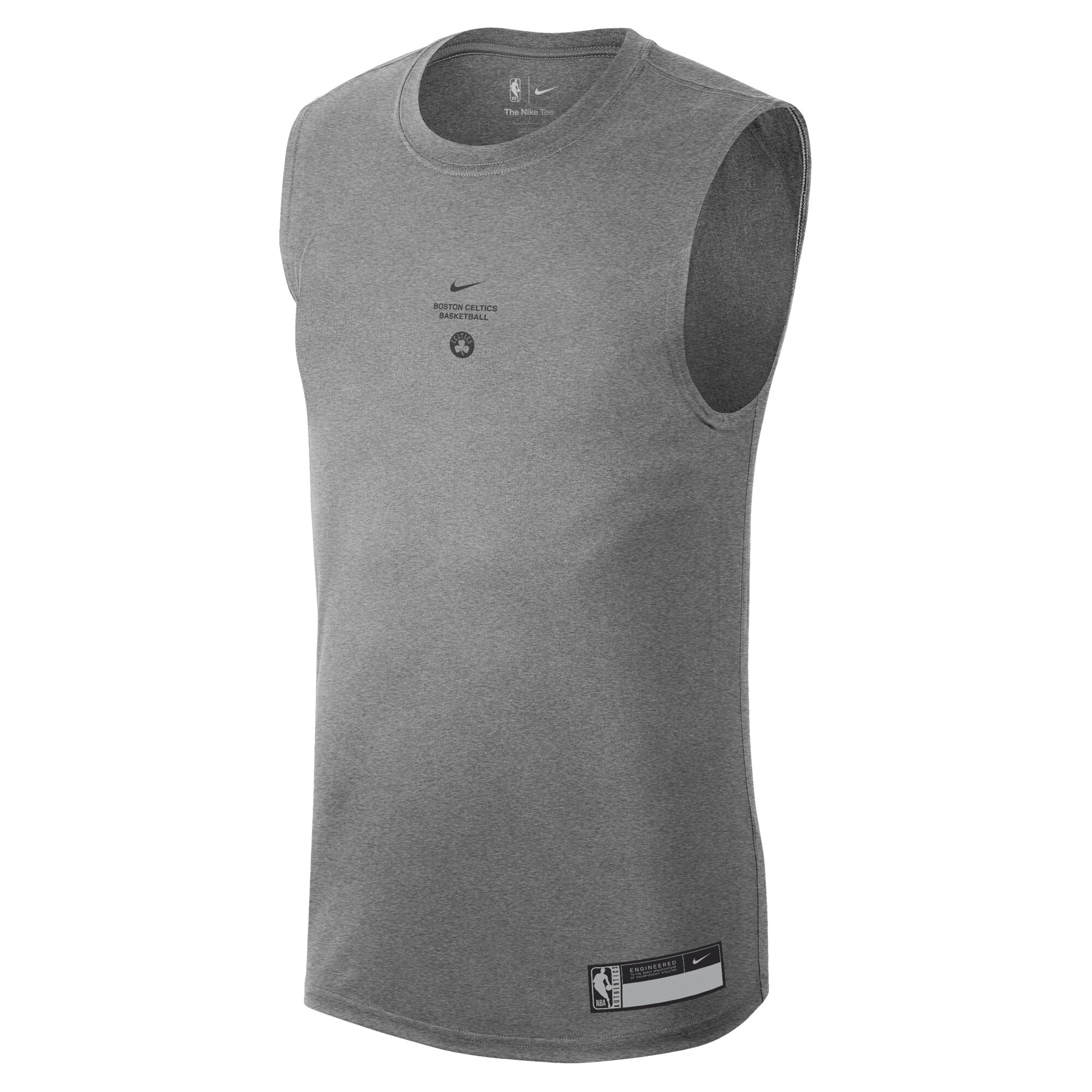 Boston Celtics Nike 2026 Standard Issue Pregame Sleeveless Icon Tank - Mens, , rebel_hi-res