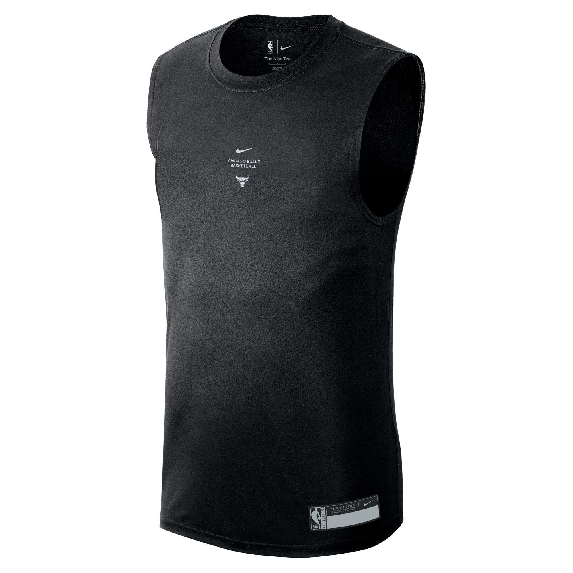 Chicago Bulls Nike 2026 Standard Issue Pregame Sleeveless Icon Tank - Mens, , rebel_hi-res