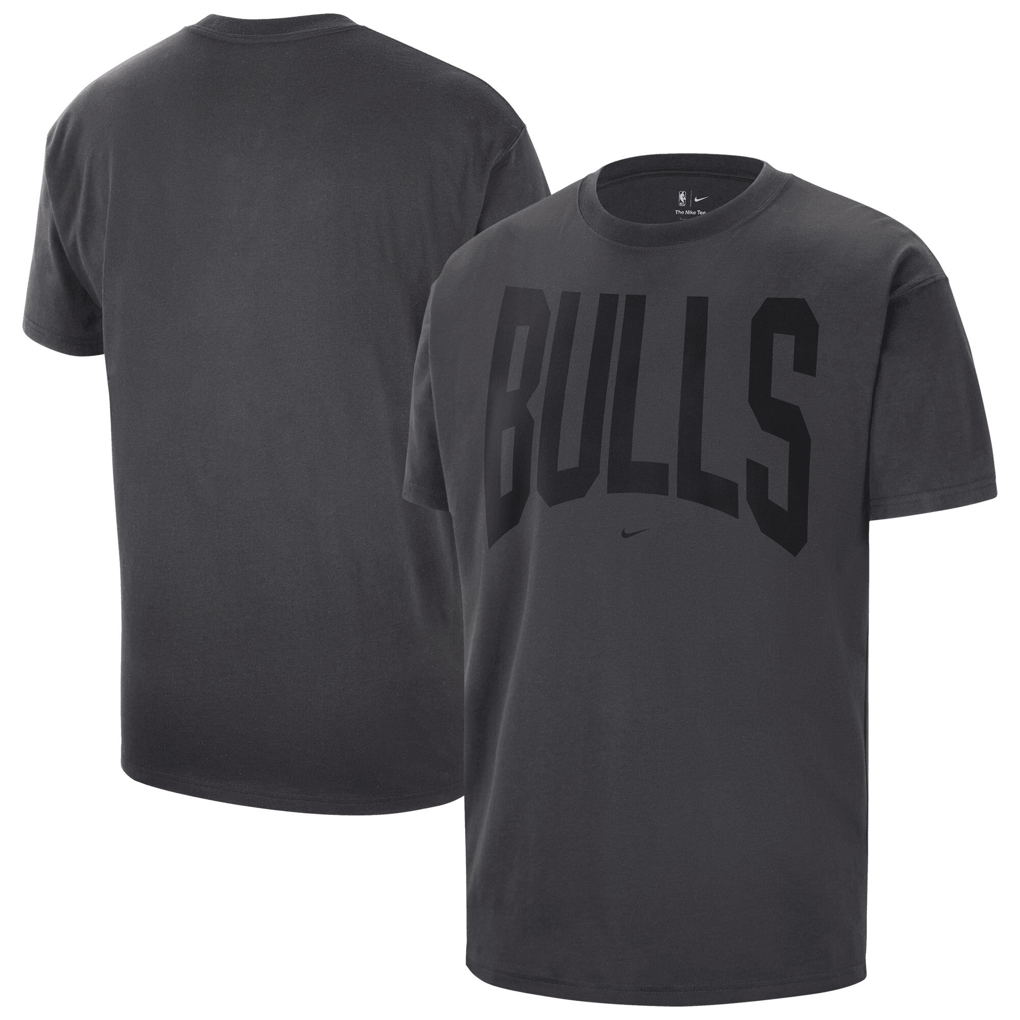 Chicago Bulls Nike Short Sleeve Wordmark Travel T-Shirt - Mens, , rebel_hi-res