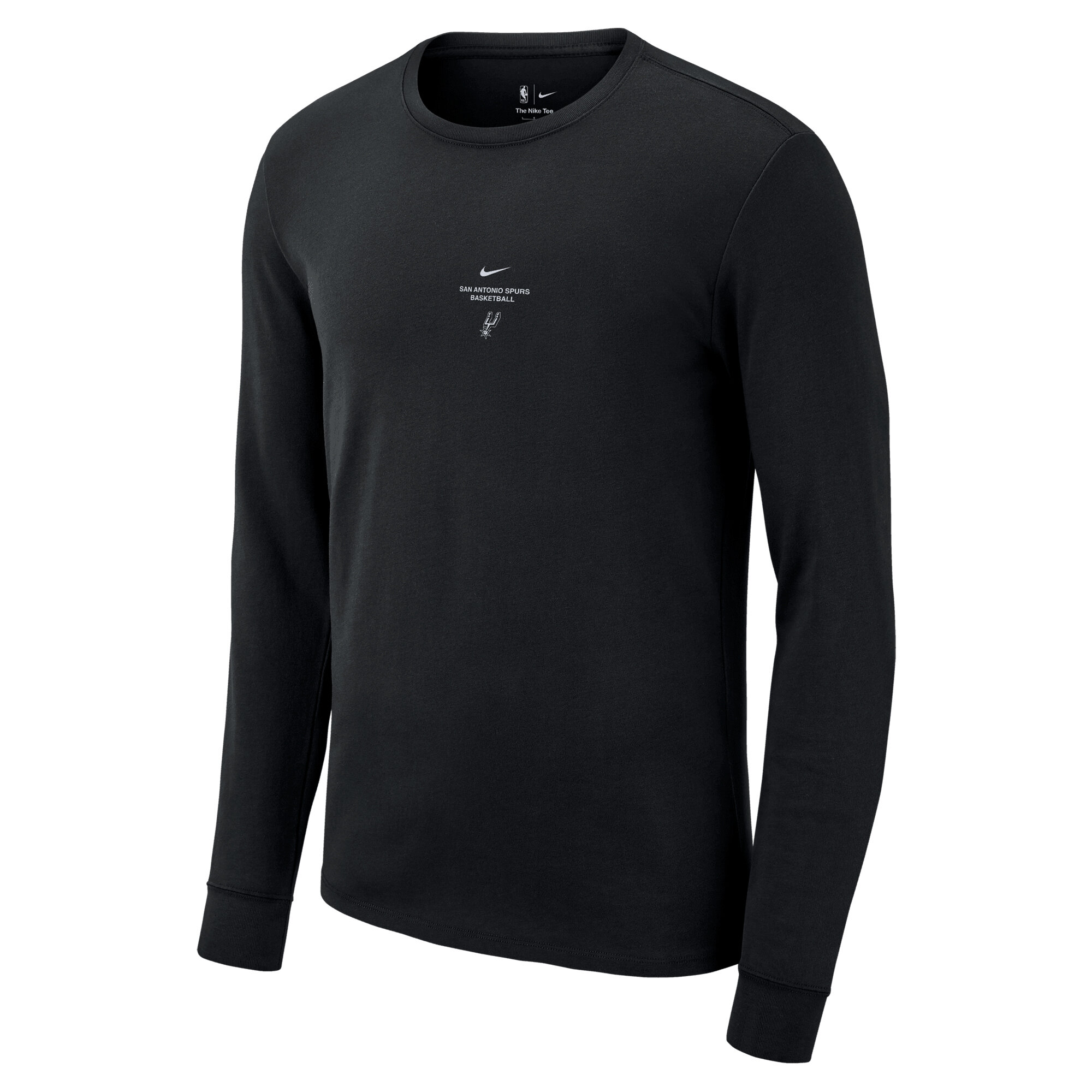 San Antonio Spurs Nike 2026 Standard Issue Practice Long Sleeve T-Shirt - Mens, , rebel_hi-res
