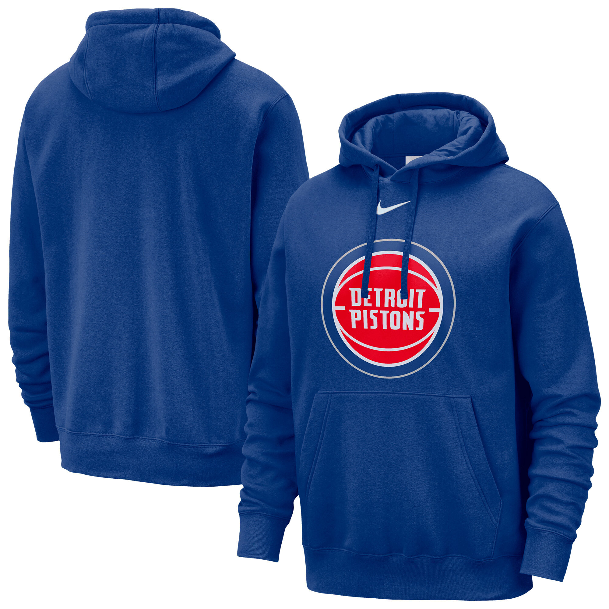 Detroit Pistons Nike NBA Pullover Hoodie - Mens, , rebel_hi-res