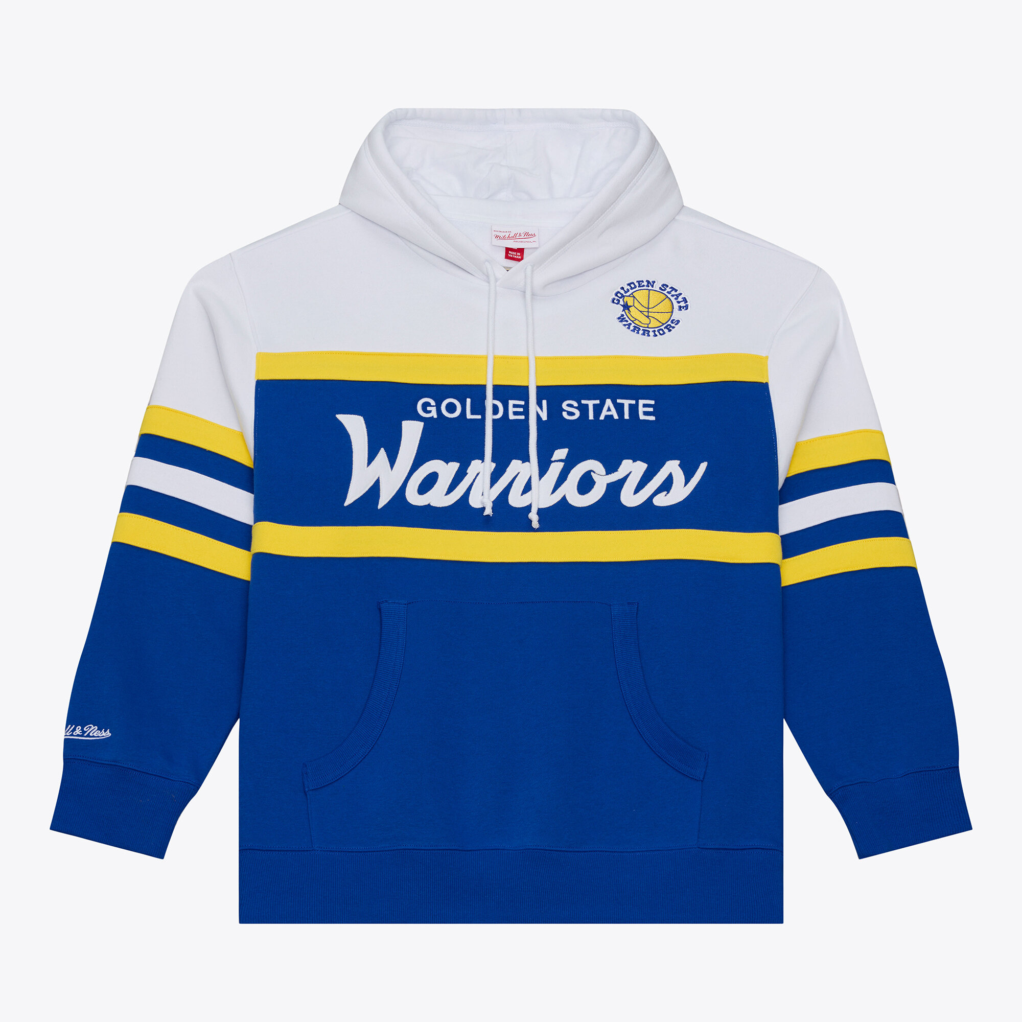 Golden State Warriors Mitchell & Ness Head Coach Hoodie - Mens, , rebel_hi-res