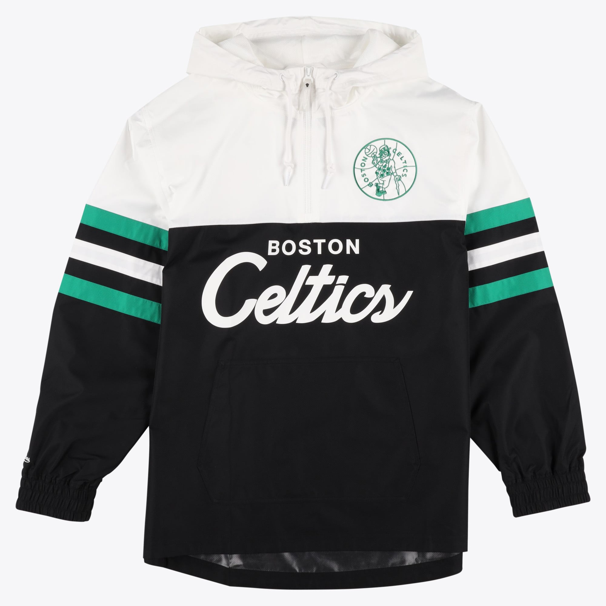 Boston Celtics Mitchell & Ness Lightweight Windbreaker Anorak - Mens, , rebel_hi-res