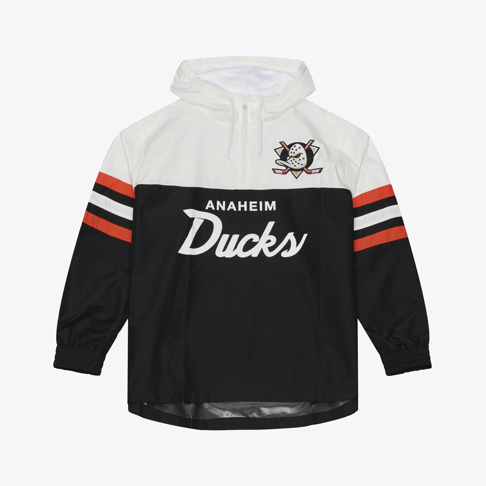 Anaheim Ducks Mitchell & Ness Head Coach Anorak - Mens, , rebel_hi-res