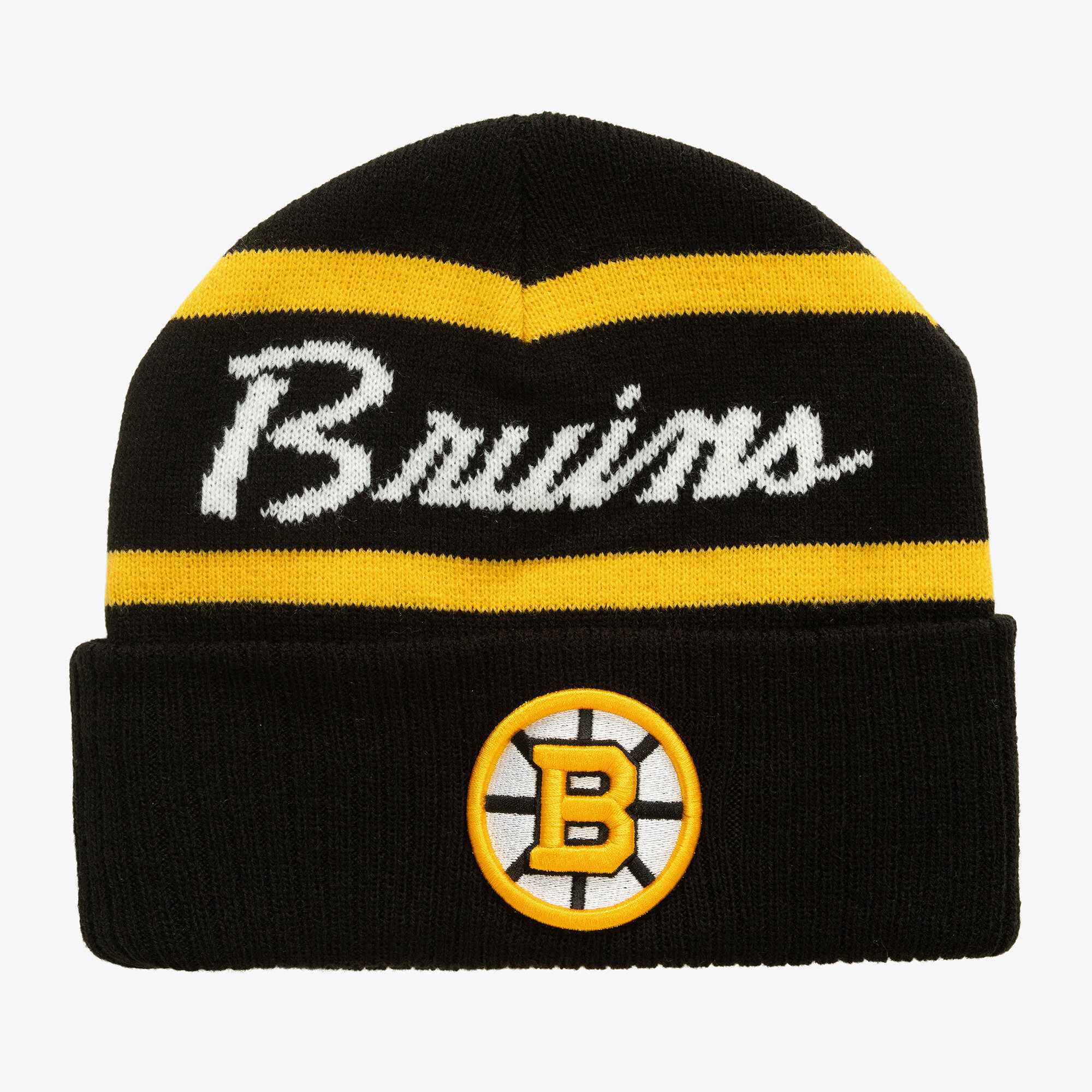 Boston Bruins Mitchell & Ness Head Coach Beanie, , rebel_hi-res