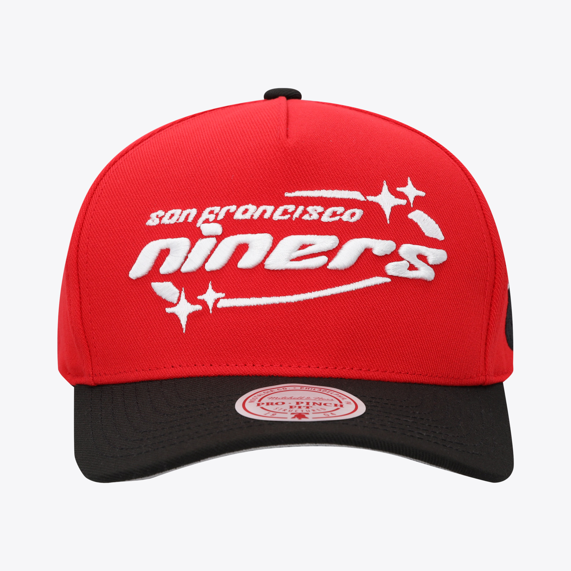 San Francisco 49ers NFL Mitchell & Ness 404 Club Stars Snapback, , rebel_hi-res