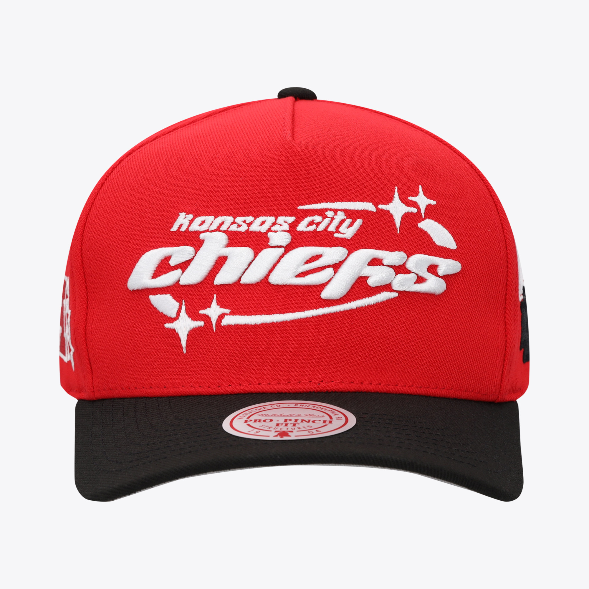 Kansas City Chiefs NFL Mitchell & Ness 404 Club Stars Snapback, , rebel_hi-res