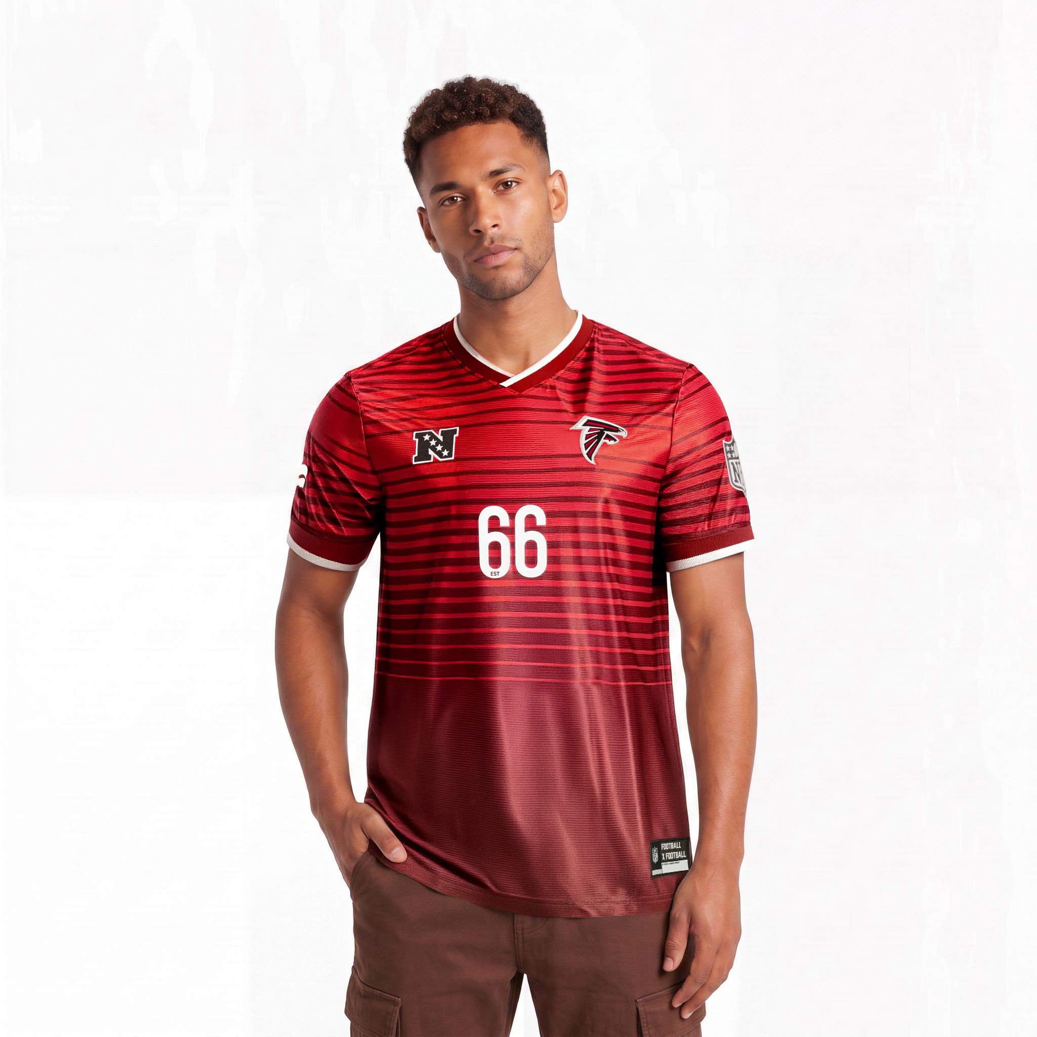 Atlanta Falcons  Football x Football Fan Top 2026 - Unisex, , rebel_hi-res