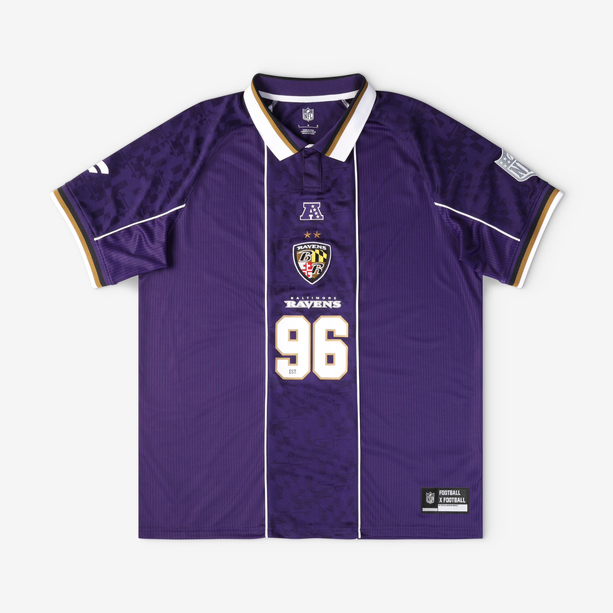 Baltimore Ravens  Football x Football Fan Top 2026 - Unisex, , rebel_hi-res