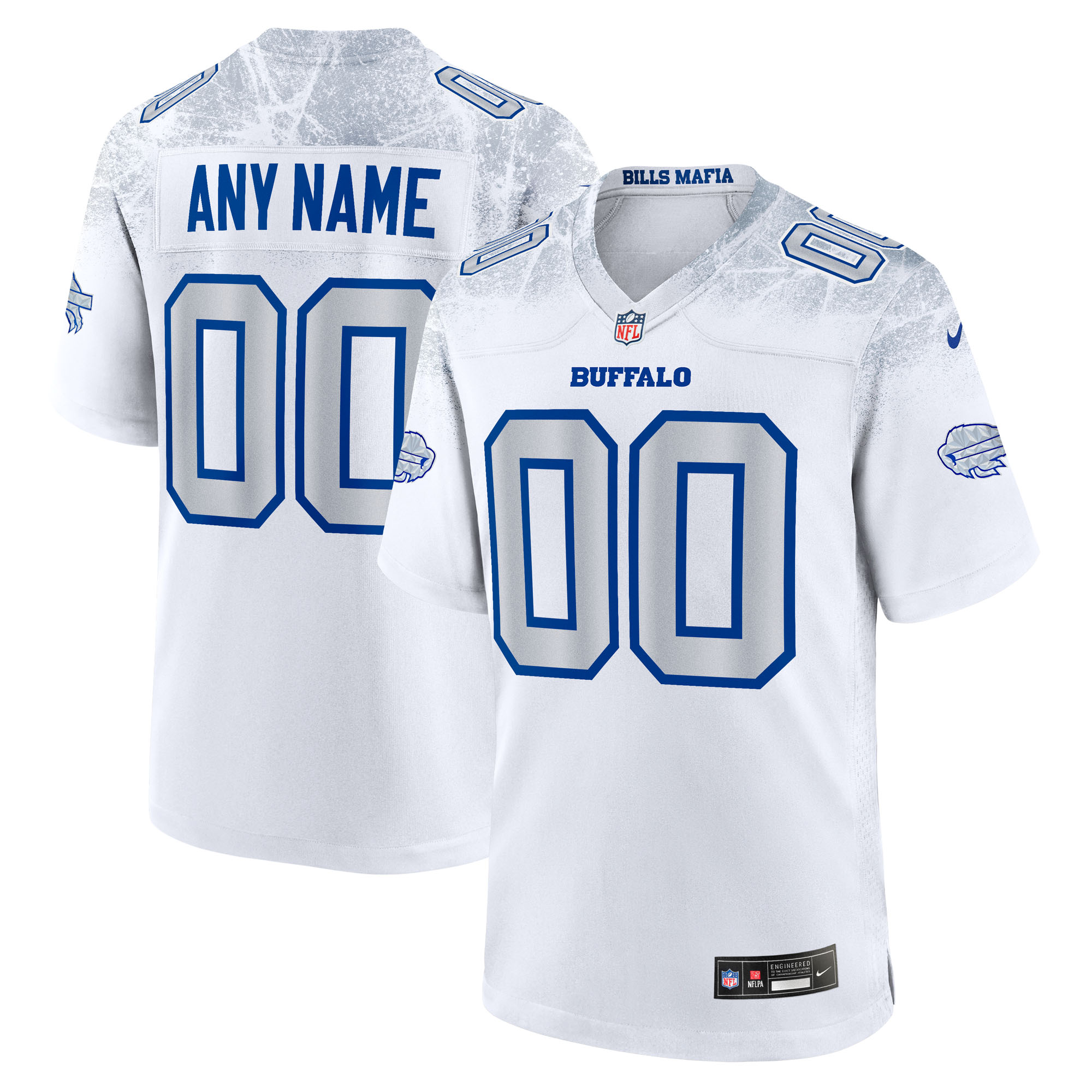 Buffalo Bills Nike Rivalries Game Jersey - Custom - Mens, , rebel_hi-res