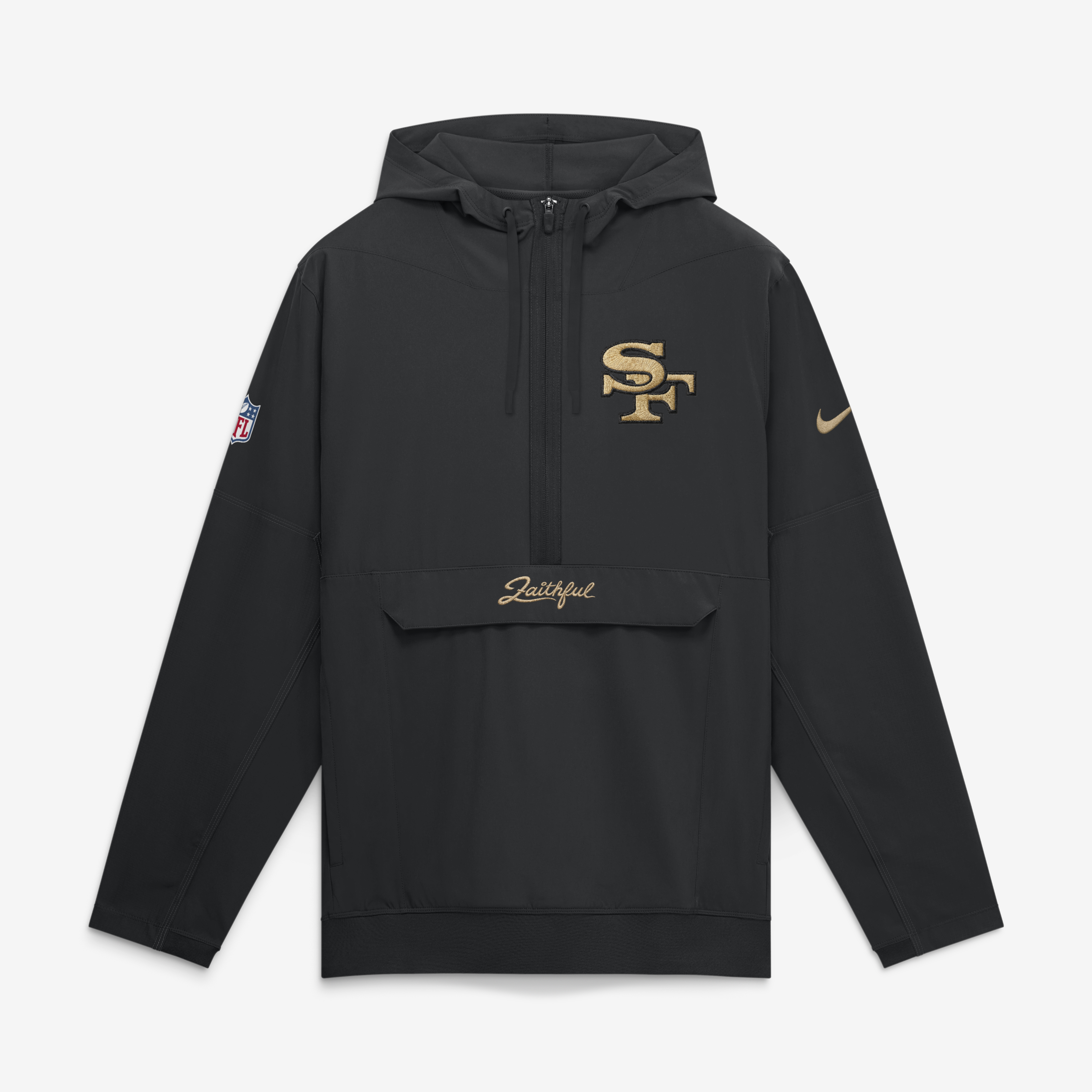 San Francisco 49ers Nike Rivalries Anorak - Mens, , rebel_hi-res