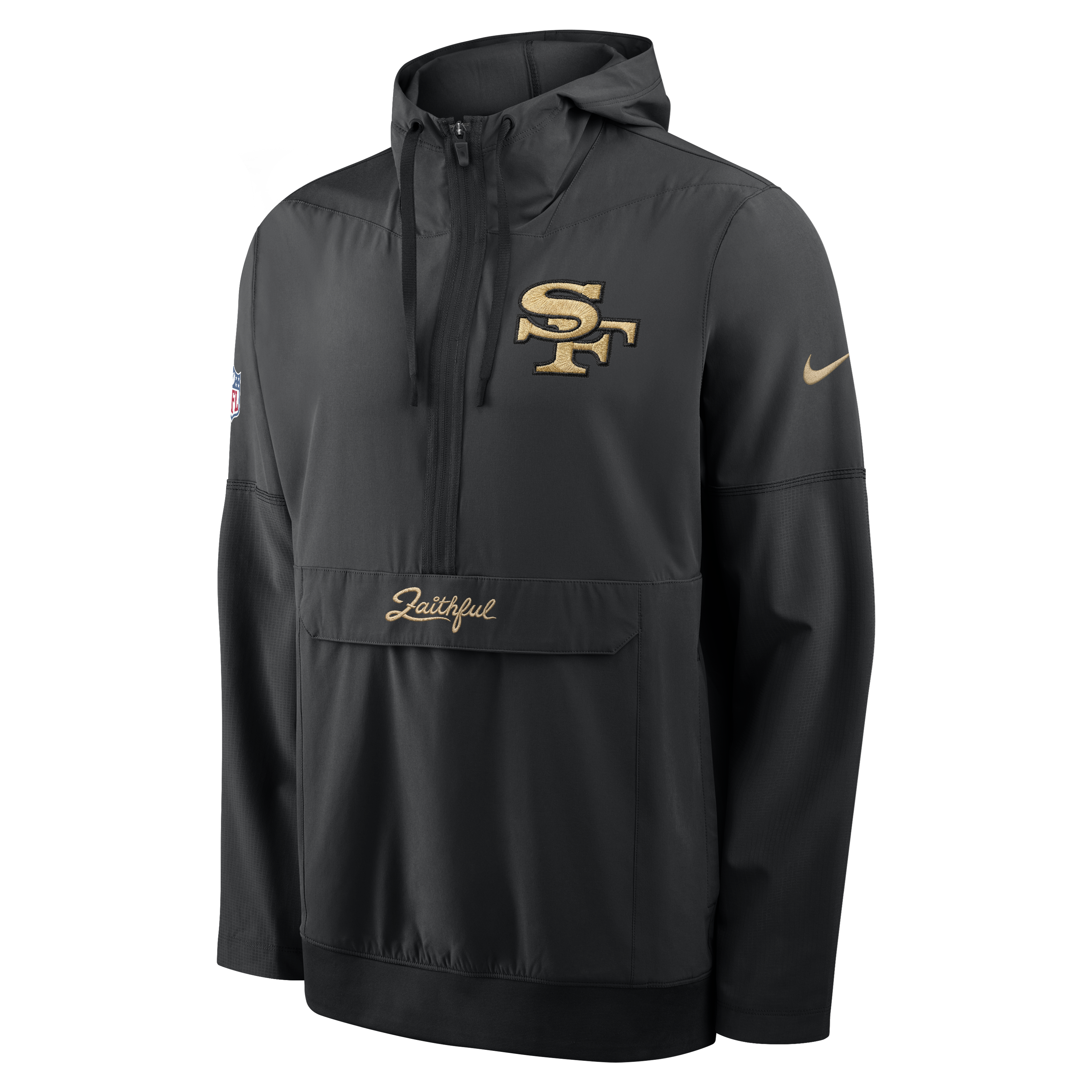San Francisco 49ers Nike Rivalries Anorak - Mens, , rebel_hi-res