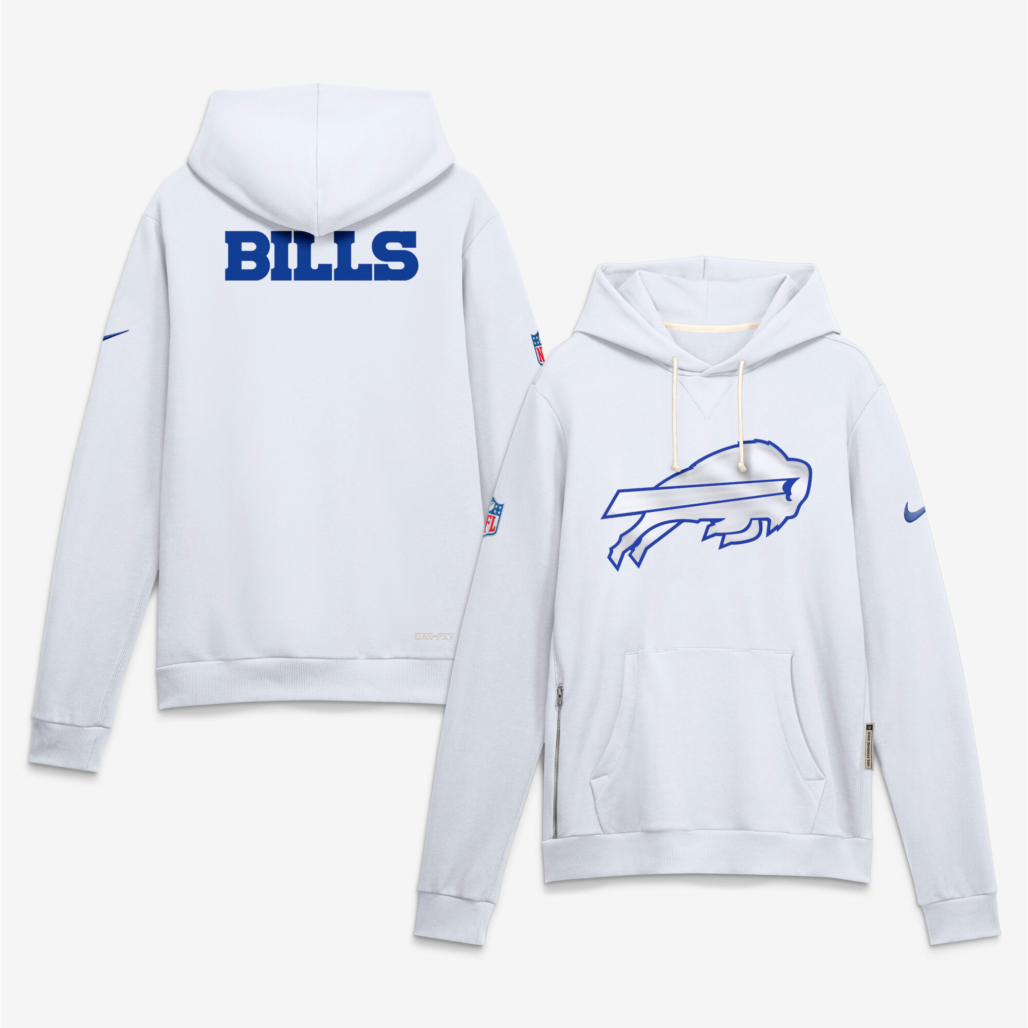 Buffalo Bills Nike Rivalries Dri-FIT Hoodie - Mens, , rebel_hi-res