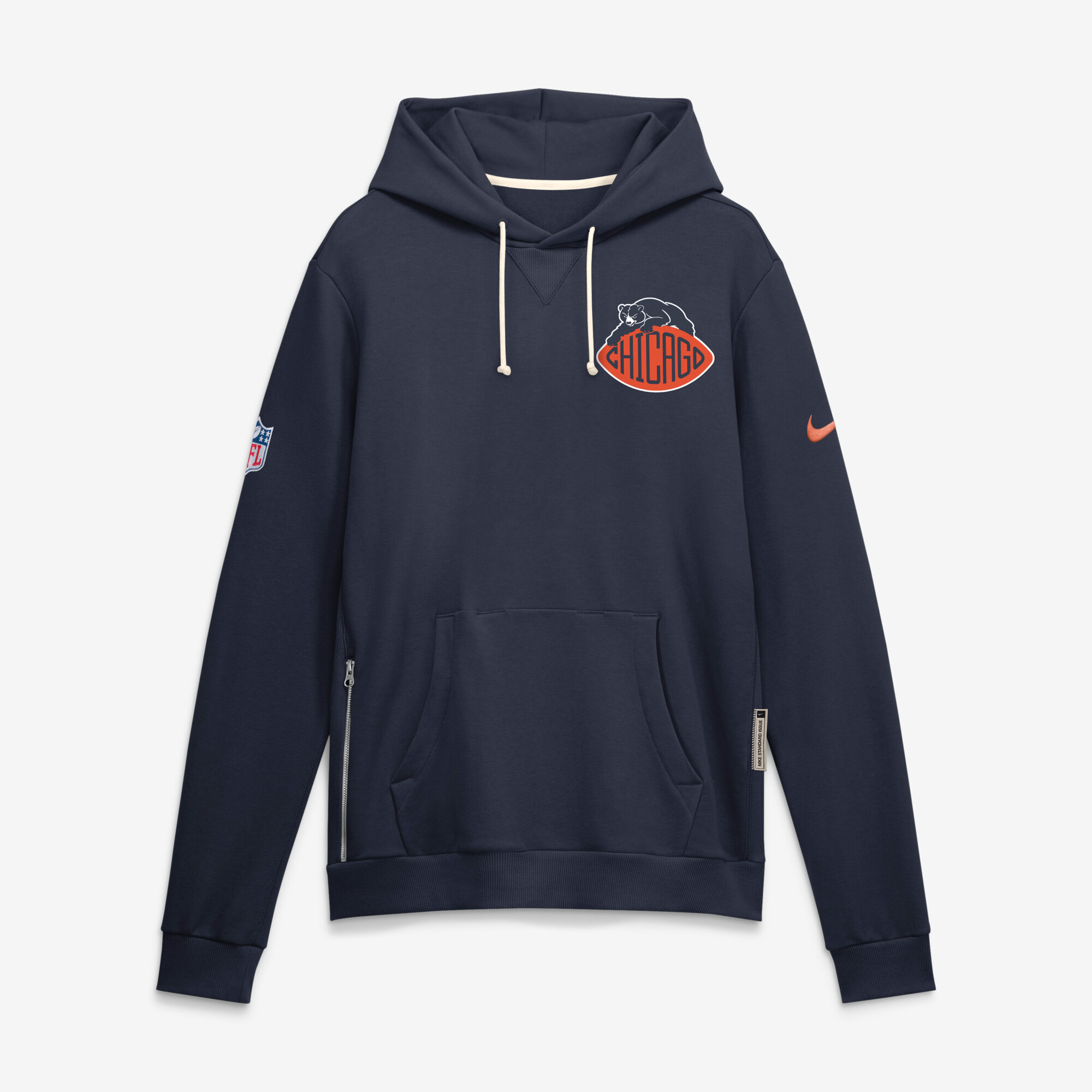 Chicago Bears Nike Rivalries Dri-FIT Hoodie - Mens, , rebel_hi-res