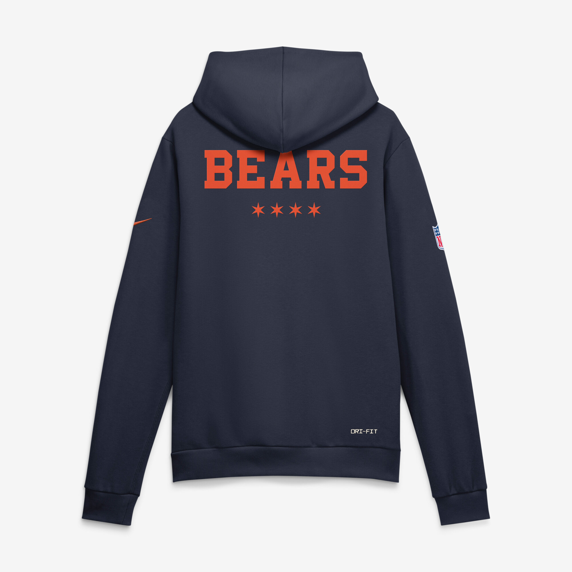 Chicago Bears Nike Rivalries Dri-FIT Hoodie - Mens, , rebel_hi-res