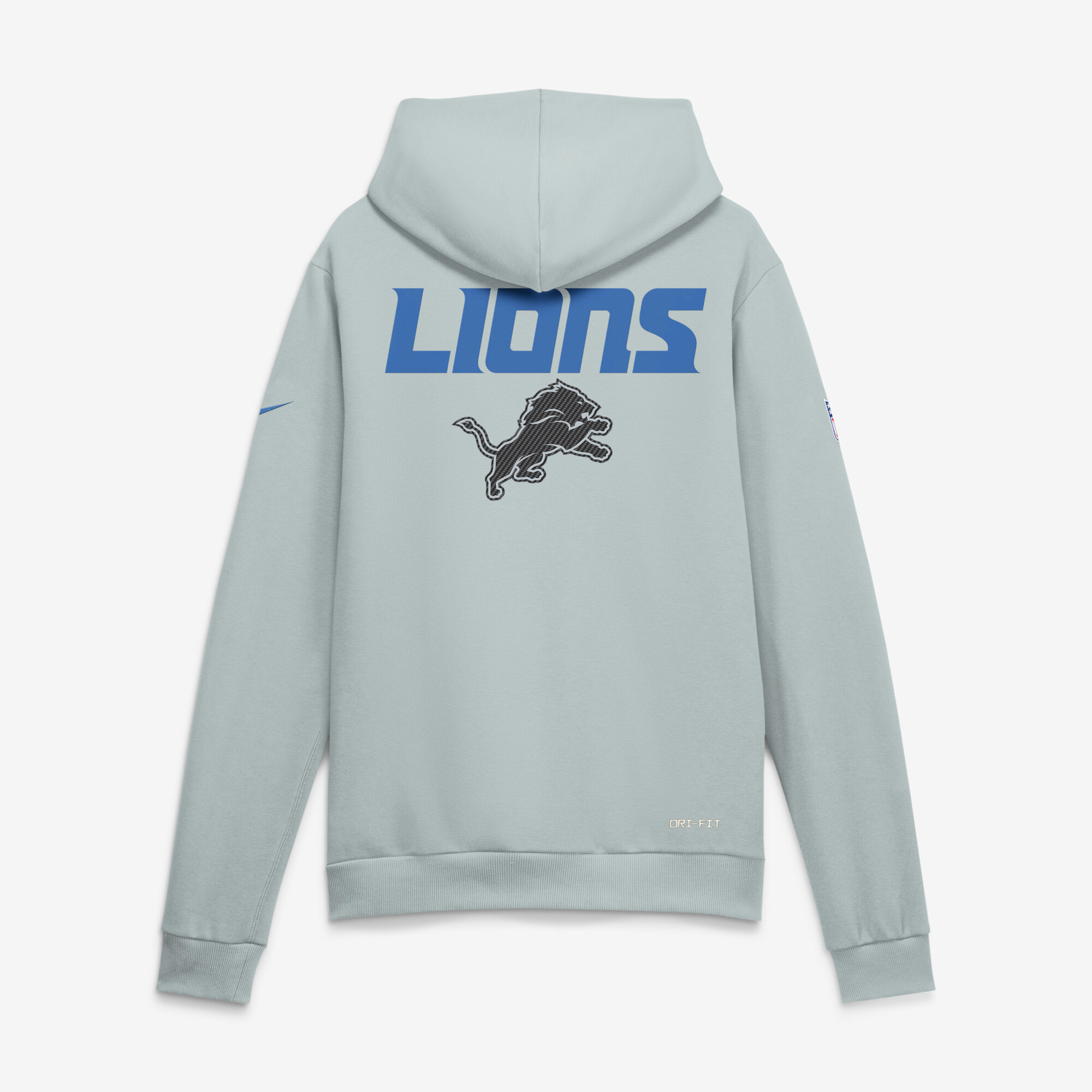Detroit Lions Nike Rivalries Dri-FIT Hoodie - Mens, , rebel_hi-res