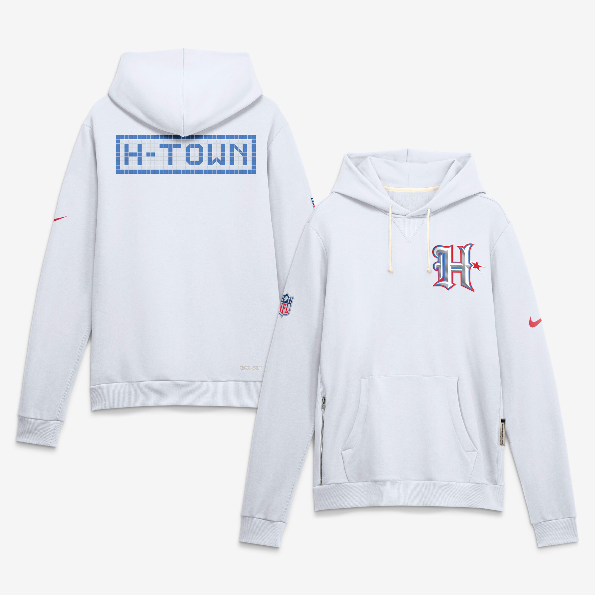 Houston Texans Nike Rivalries Dri-FIT Hoodie - Mens, , rebel_hi-res