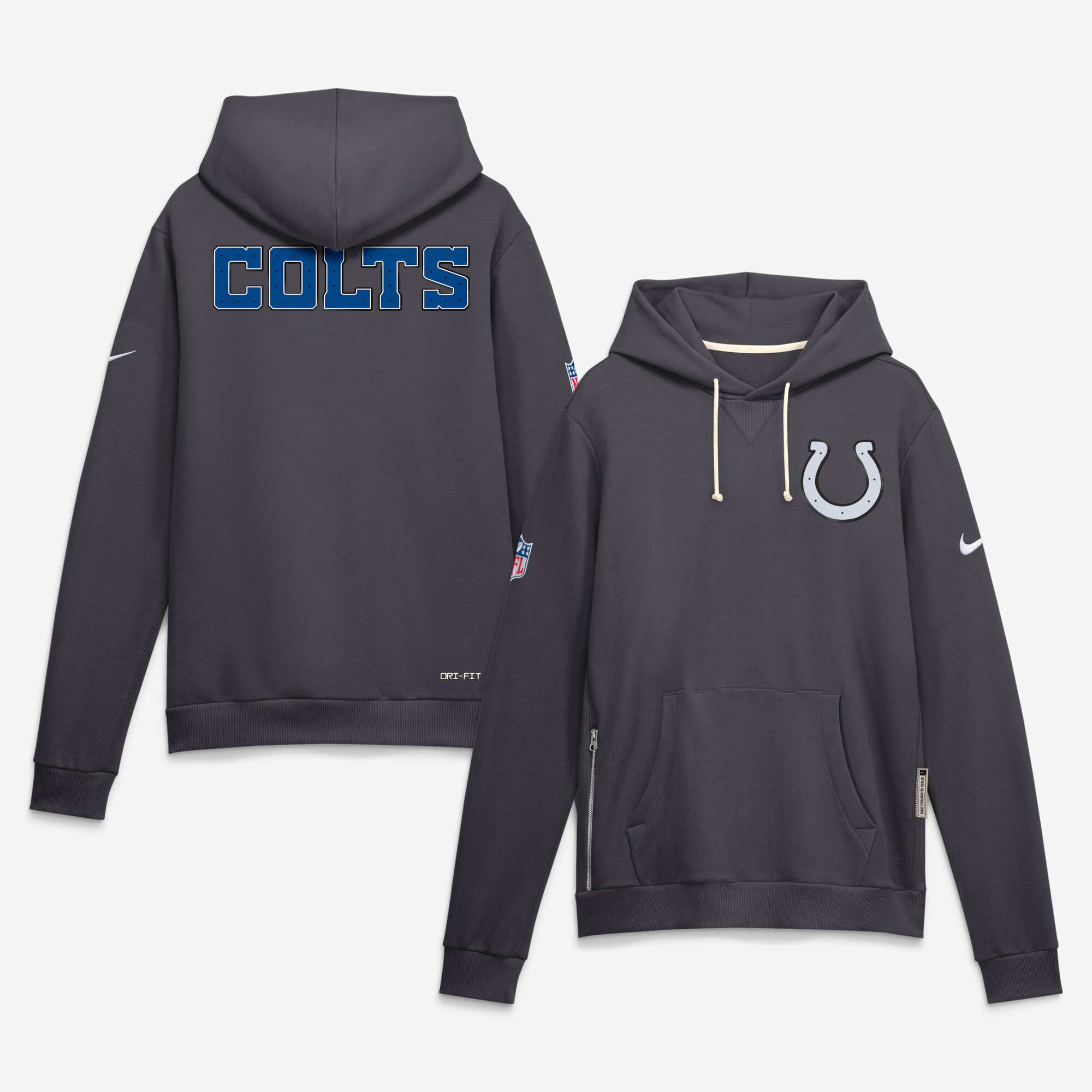 Indianapolis Colts Nike Rivalries Dri-FIT Hoodie - Mens, , rebel_hi-res