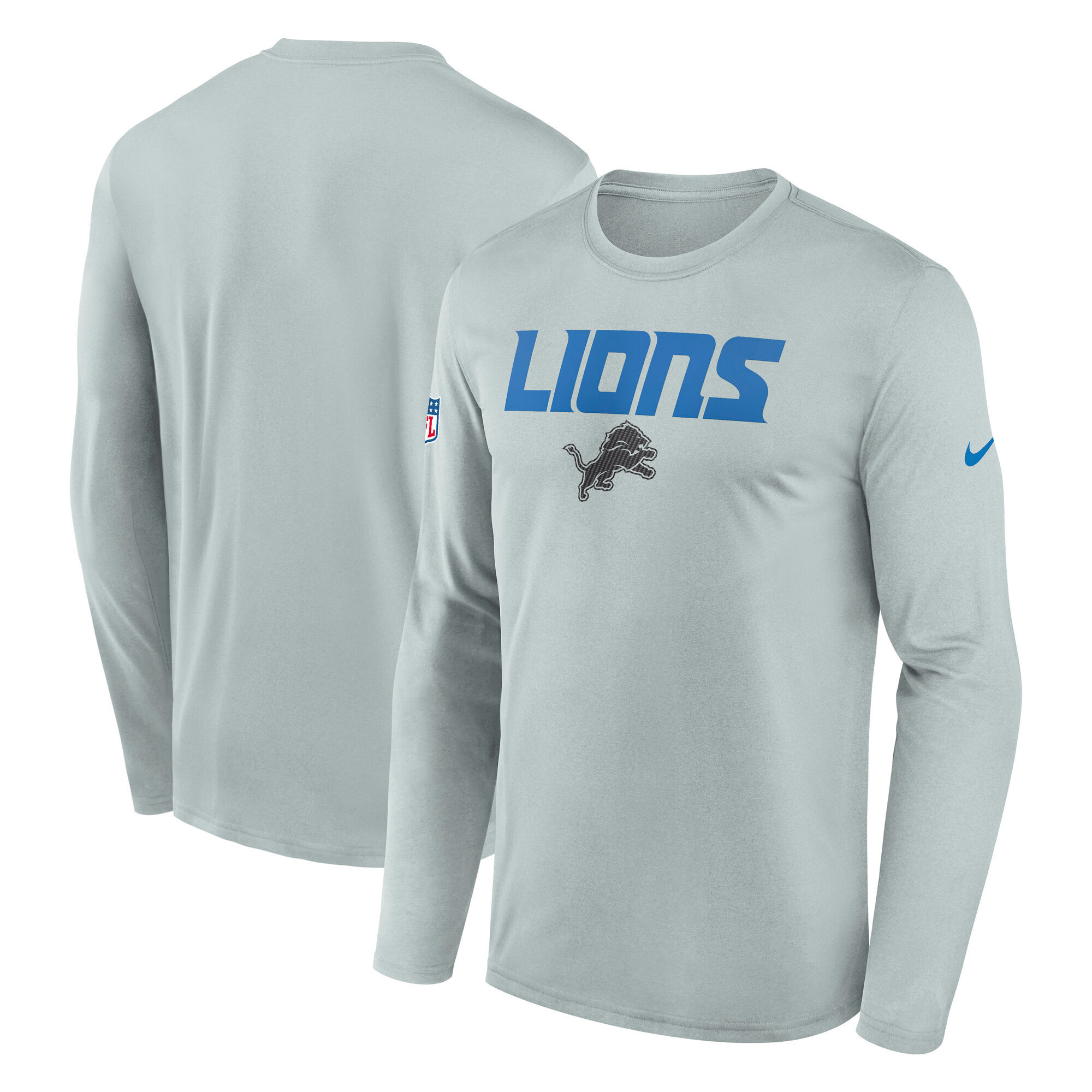 Detroit Lions Nike Rivalries Dri-FIT Legend Long Sleeve T-Shirt - Mens, , rebel_hi-res