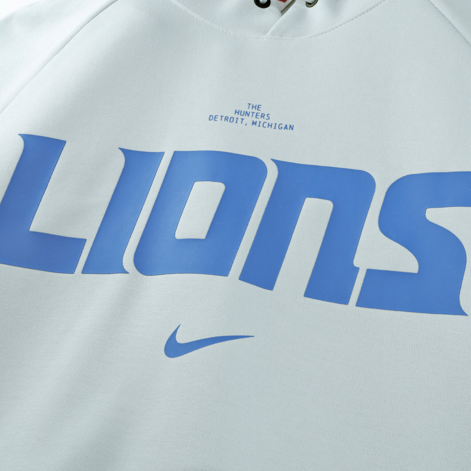Detroit Lions Nike Rivalries Dri-FIT Primary Pullover Hoodie - Mens, , rebel_hi-res