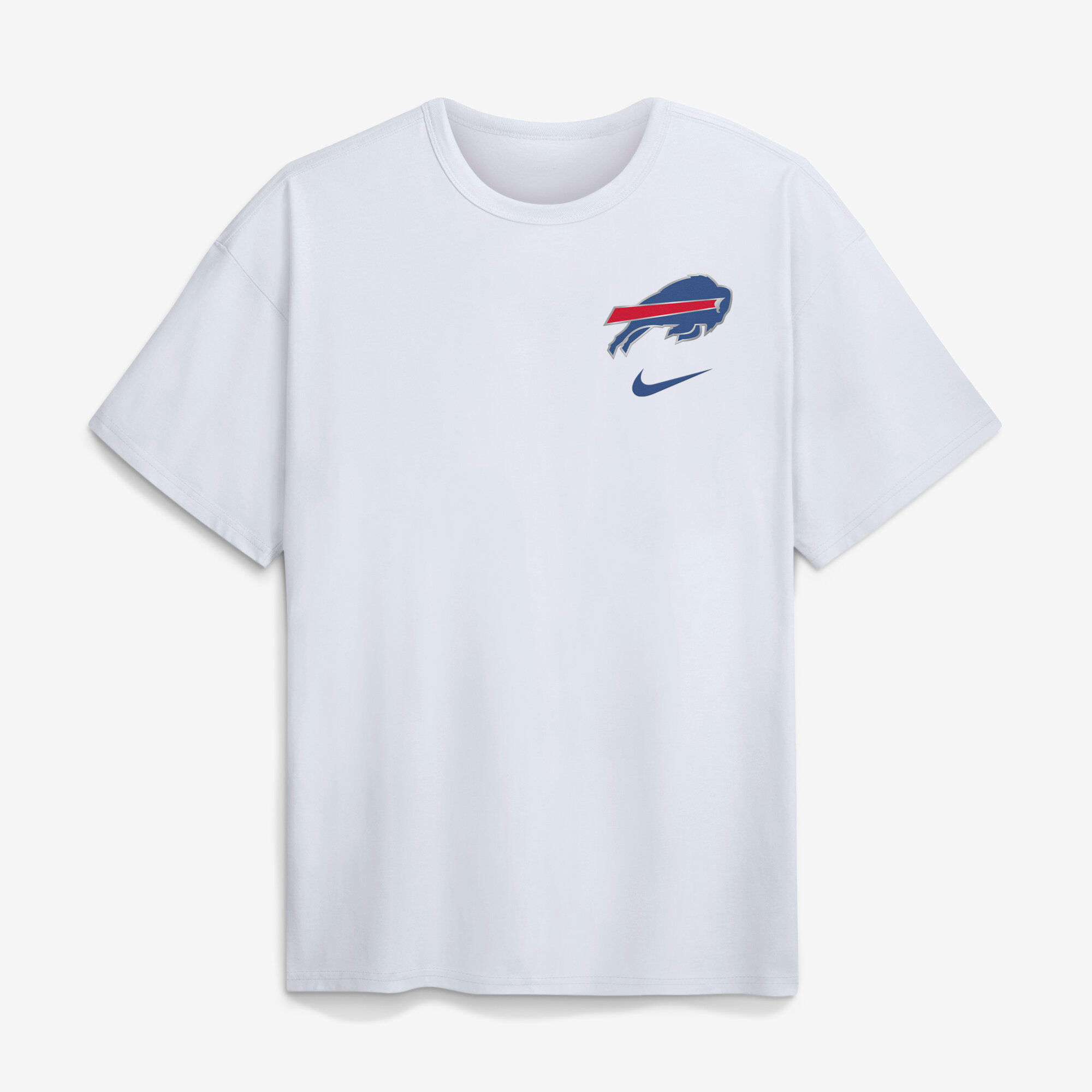 Buffalo Bills Nike Rivalries Short Sleeve Loose Fit Heavyweight Cotton T-Shirt - Mens, , rebel_hi-res
