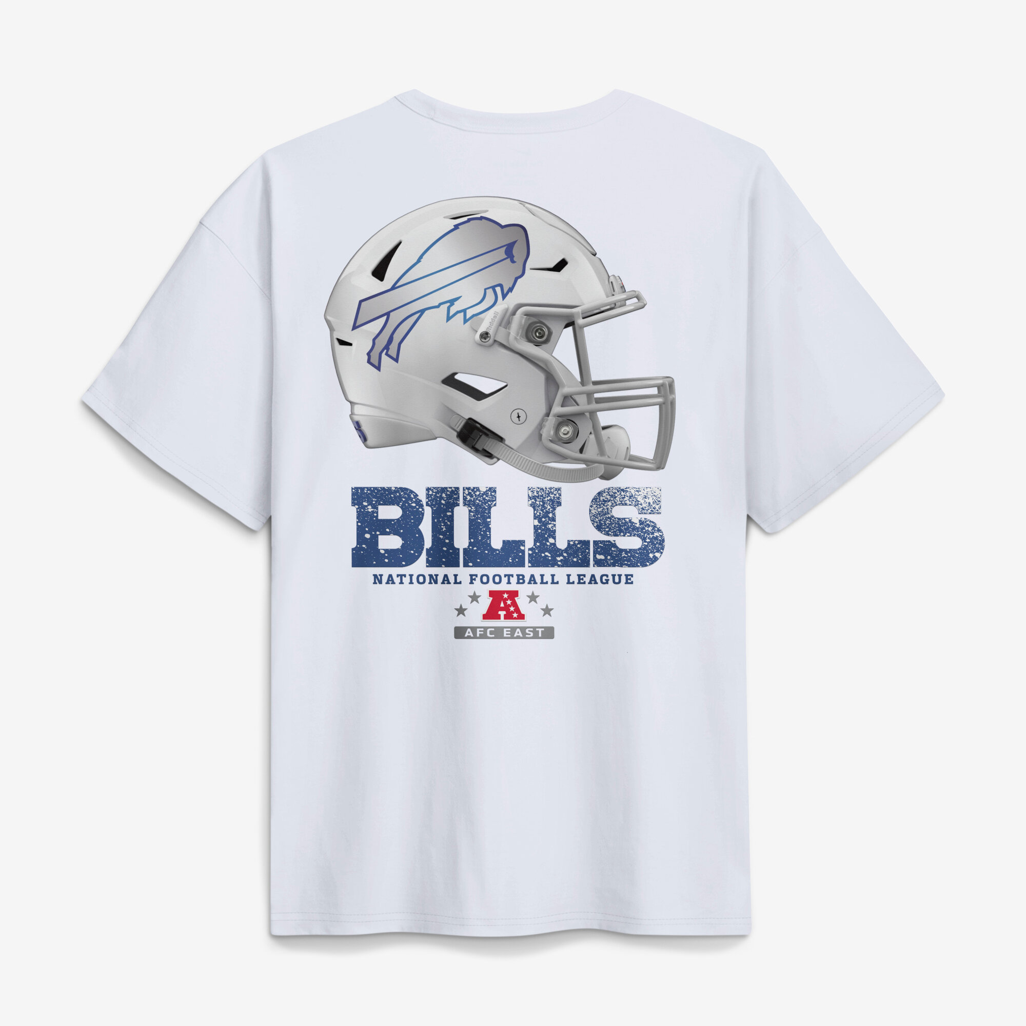 Buffalo Bills Nike Rivalries Short Sleeve Loose Fit Heavyweight Cotton T-Shirt - Mens, , rebel_hi-res