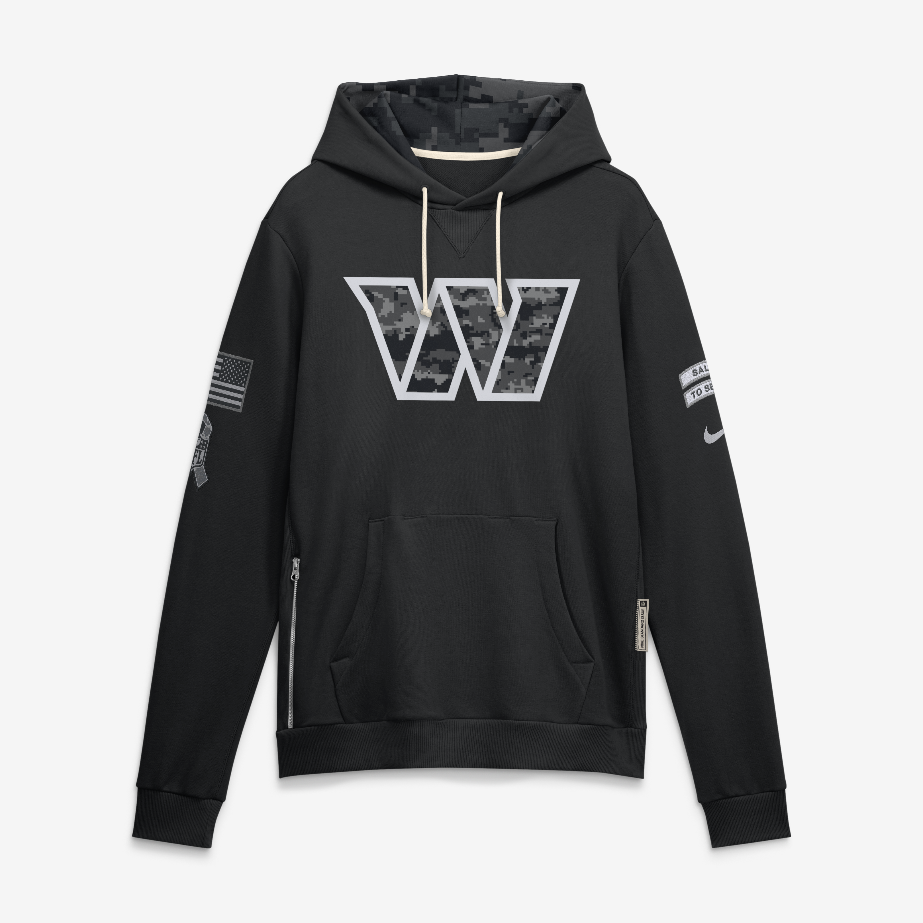 Washington Commanders Nike Salute To Service Dri-FIT Hoodie - Mens, , rebel_hi-res