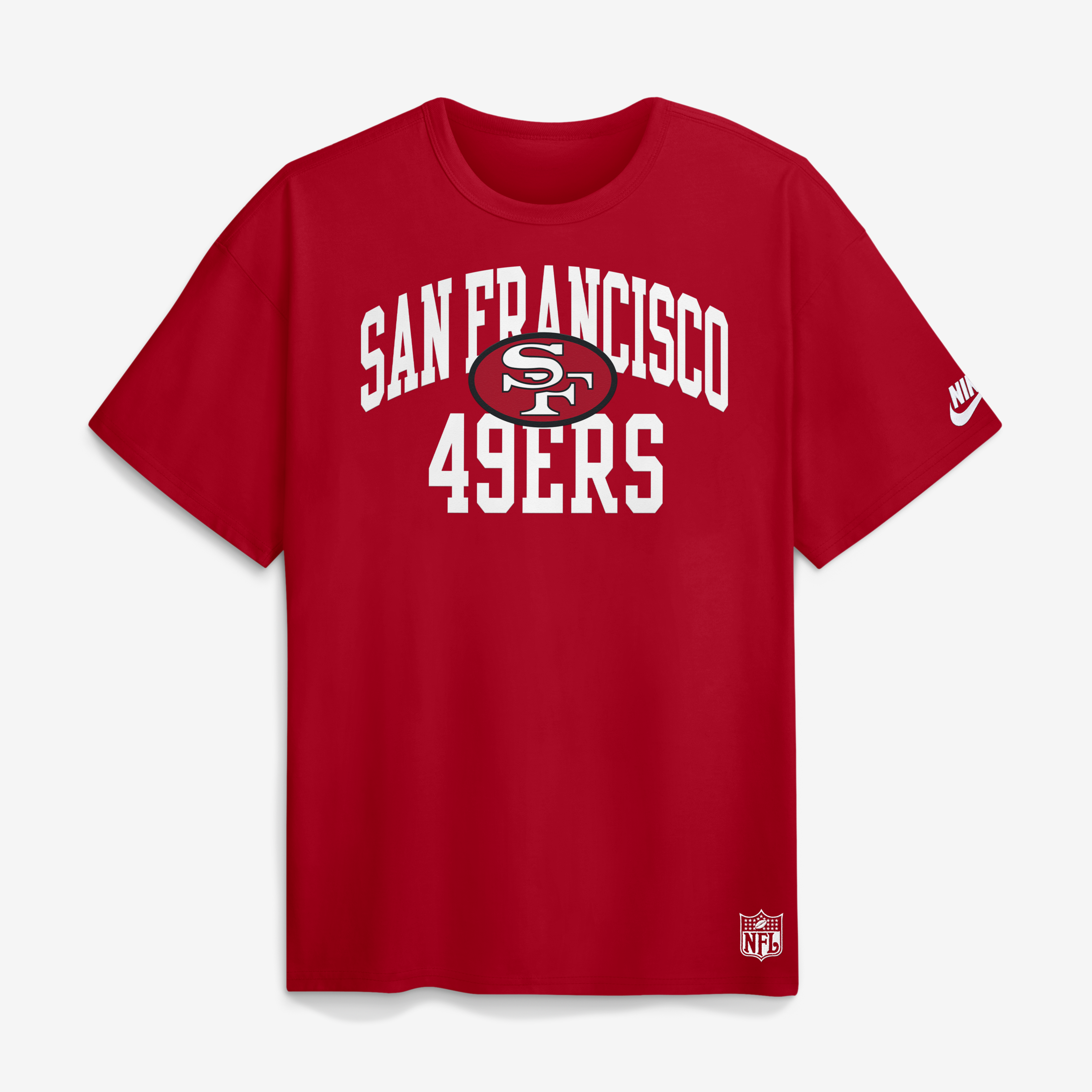 San Francisco 49ers Nike Rewind Short Sleeve Max 90 T-Shirt - Mens, , rebel_hi-res