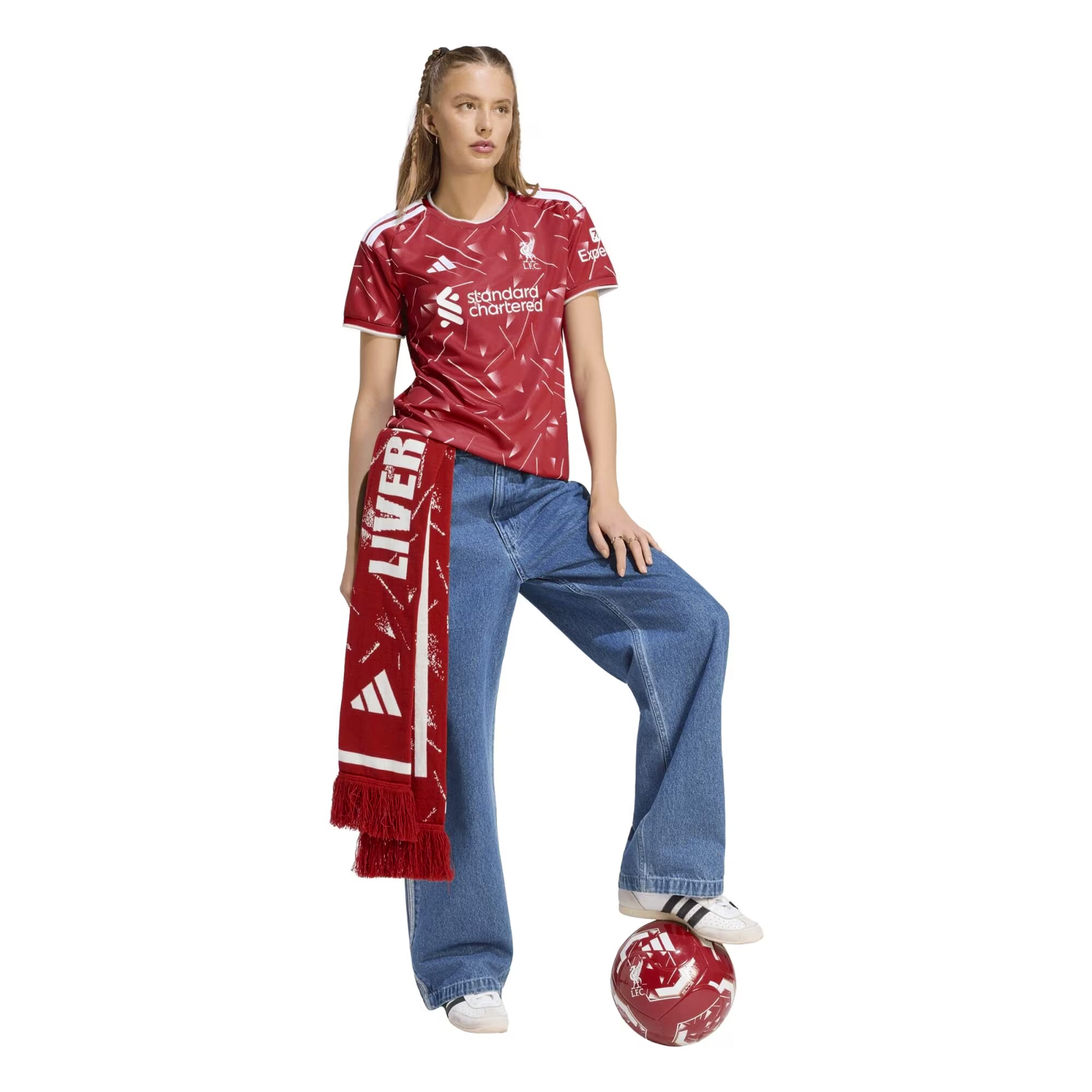 adidas Womens Liverpool FC 2026/27 Home Replica Football Jersey, , rebel_hi-res