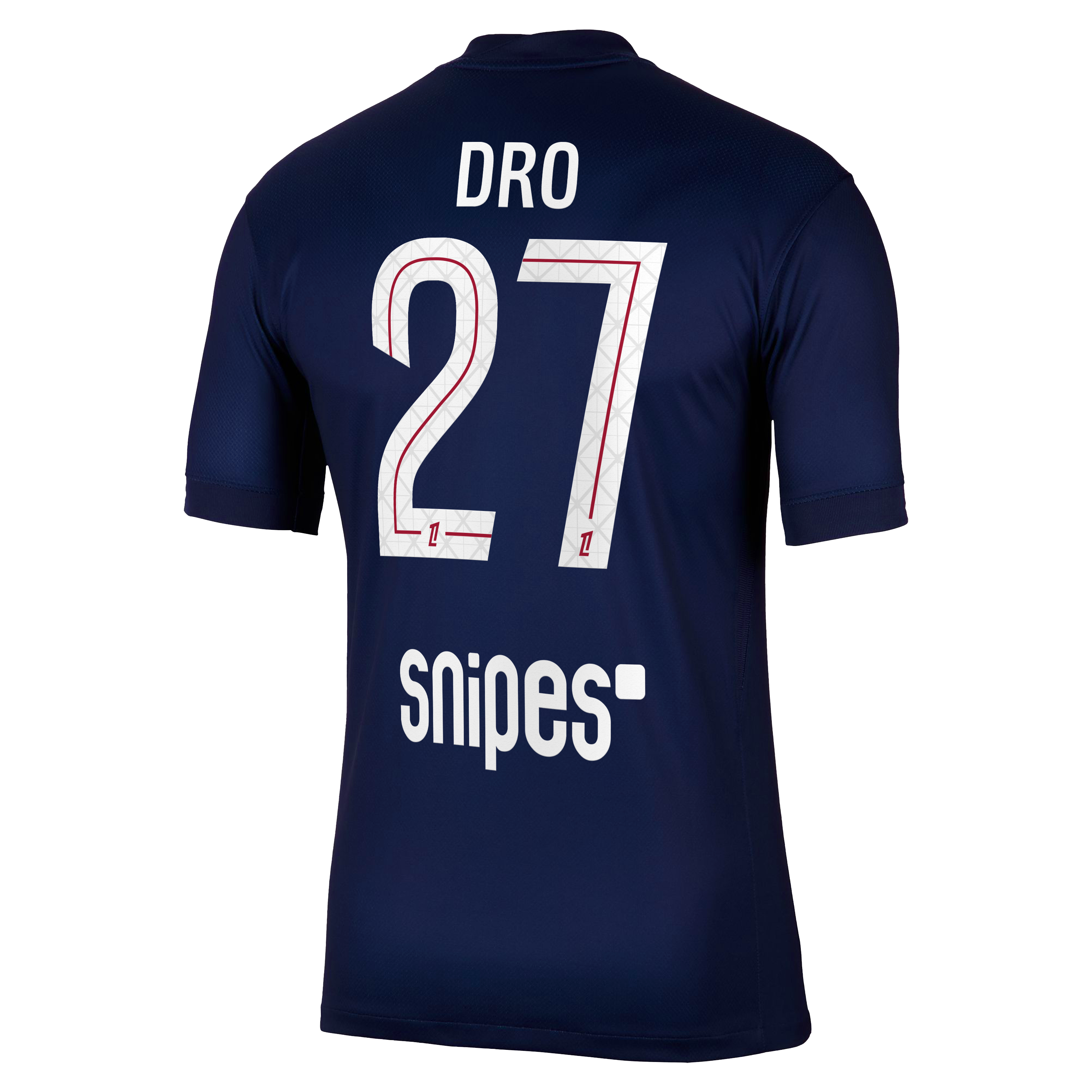 PSG Nike Home Stadium Shirt 2025-26 with Dro 27 printing, , rebel_hi-res