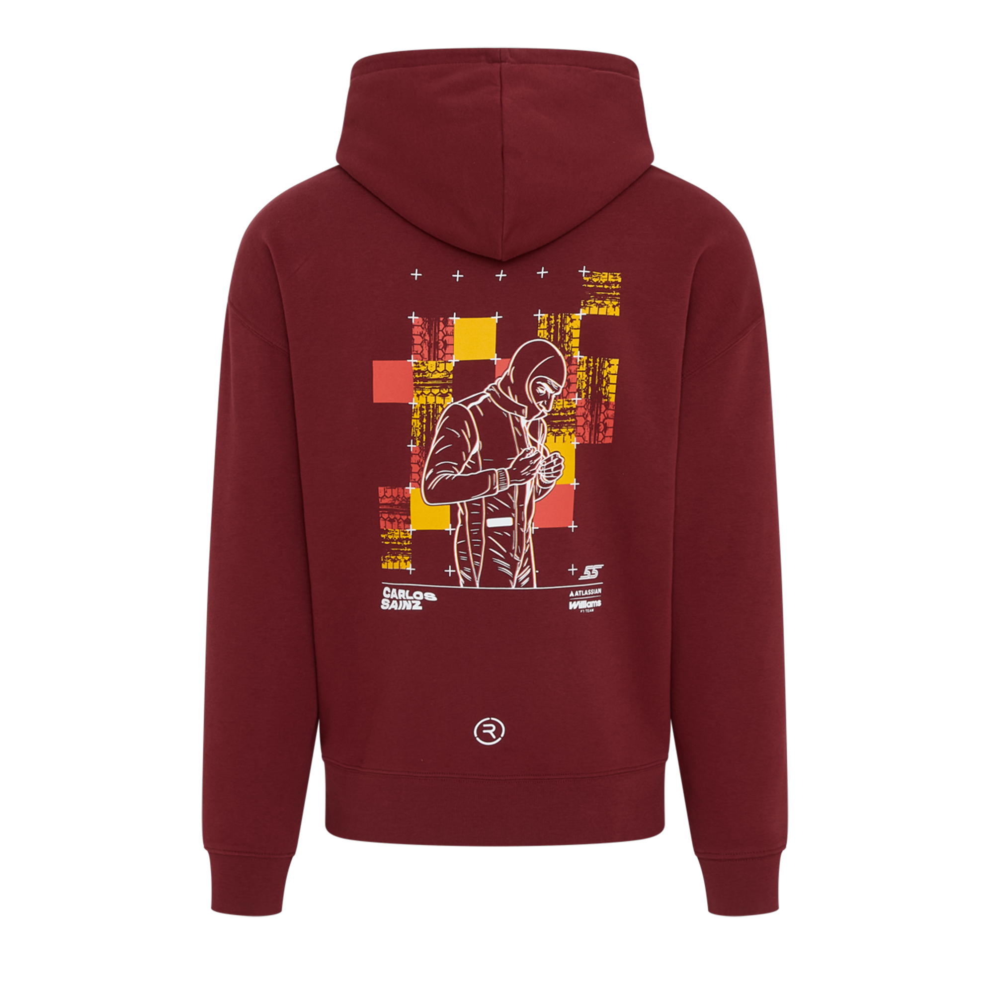 Rokit Williams Racing X Reflo Carlos Sainz Graphic Hoodie - Unisex, , rebel_hi-res