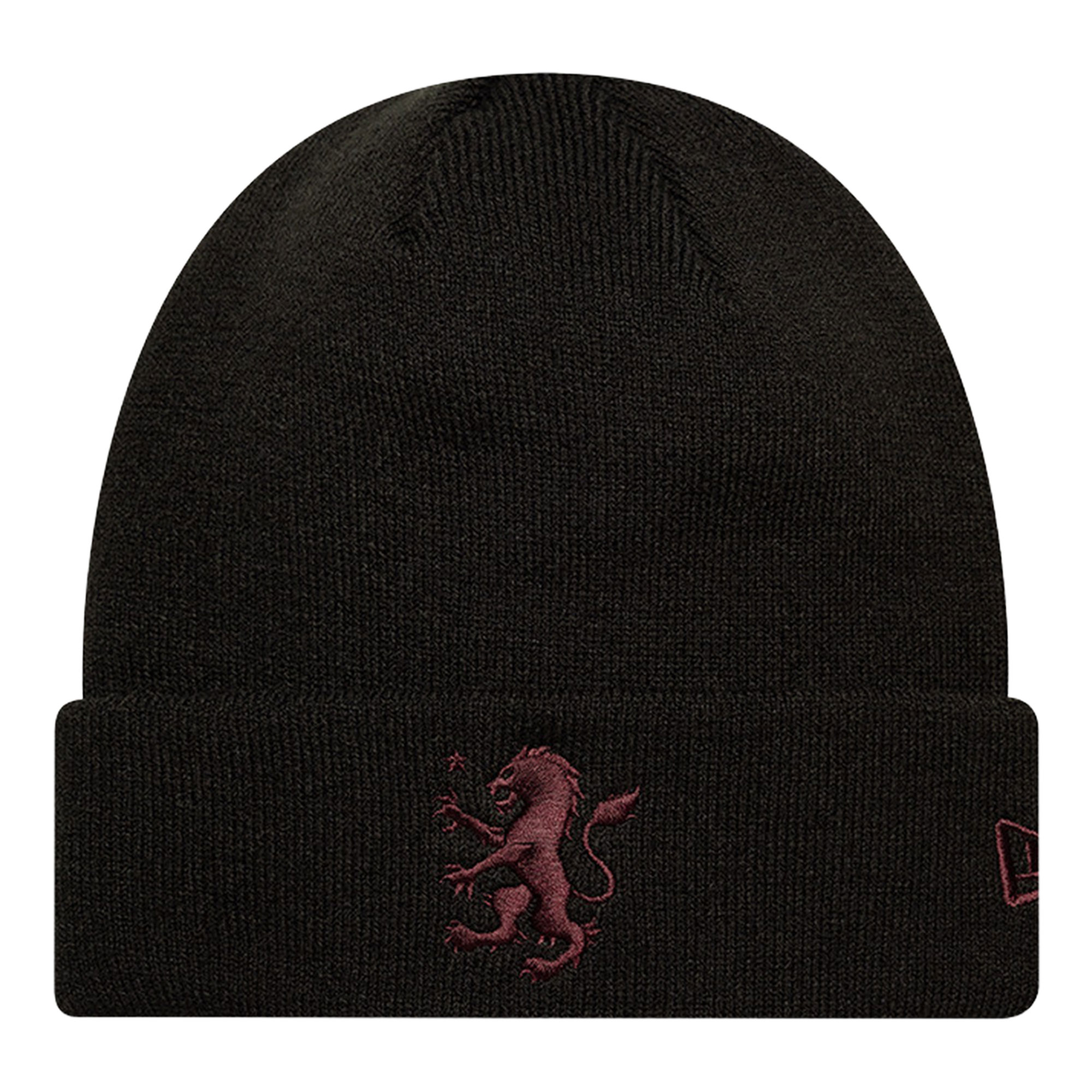 Aston Villa New Era Core Cuff Beanie - Black - Unisex, , rebel_hi-res