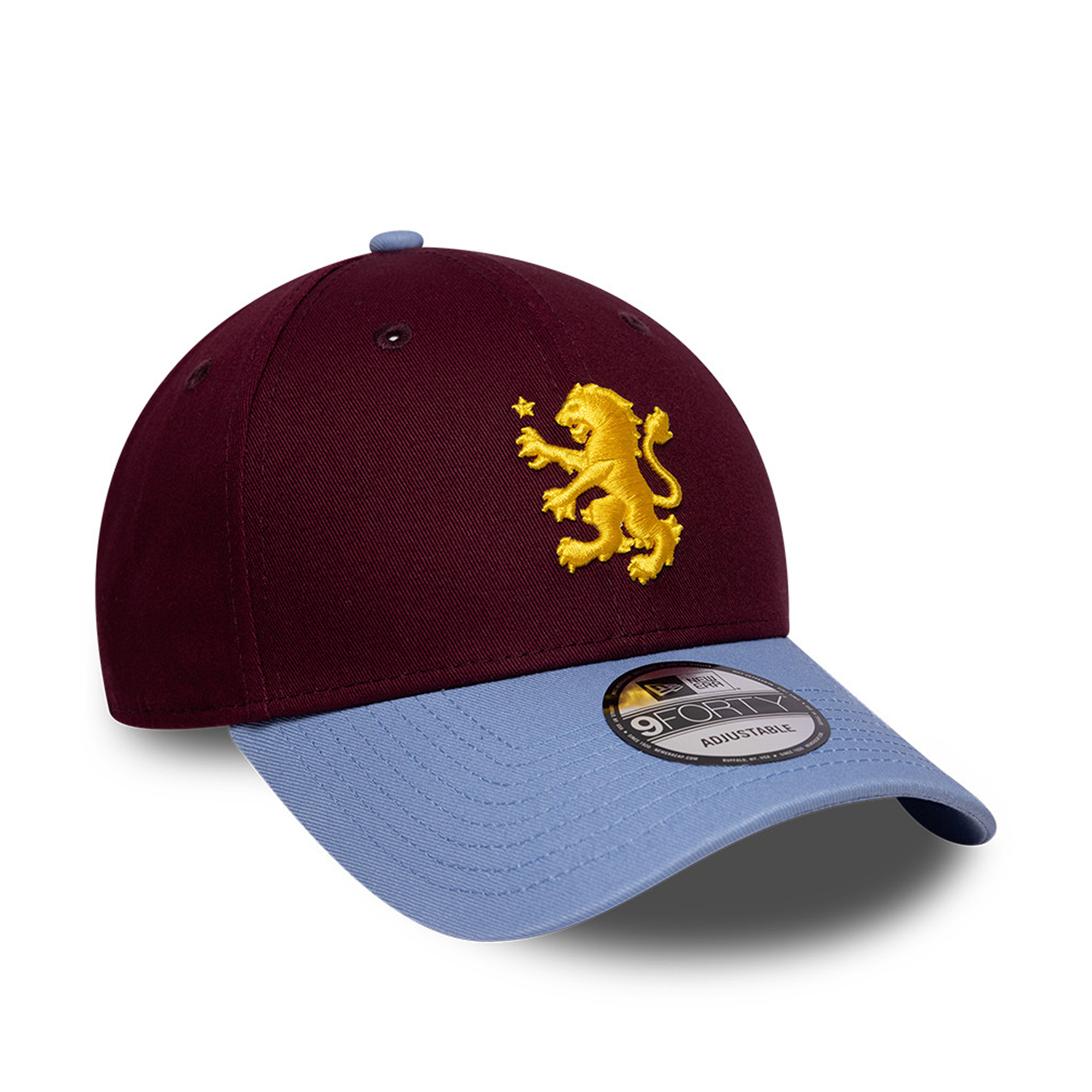 Aston Villa New Era Team 9FORTY - Claret/Blue - Unisex, , rebel_hi-res
