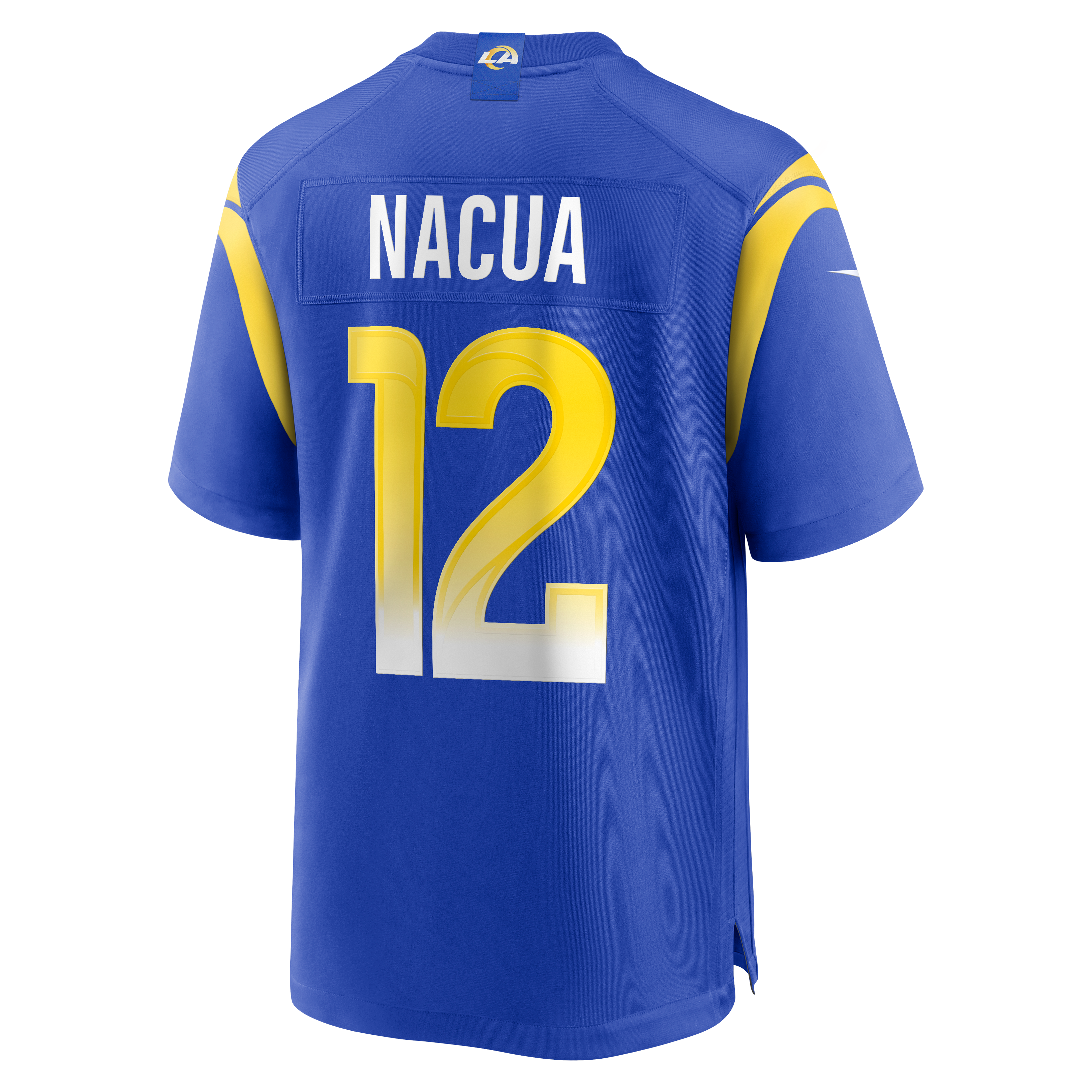 Los Angeles Rams Nike Game Home Jersey - Puka Nacua - Mens, , rebel_hi-res