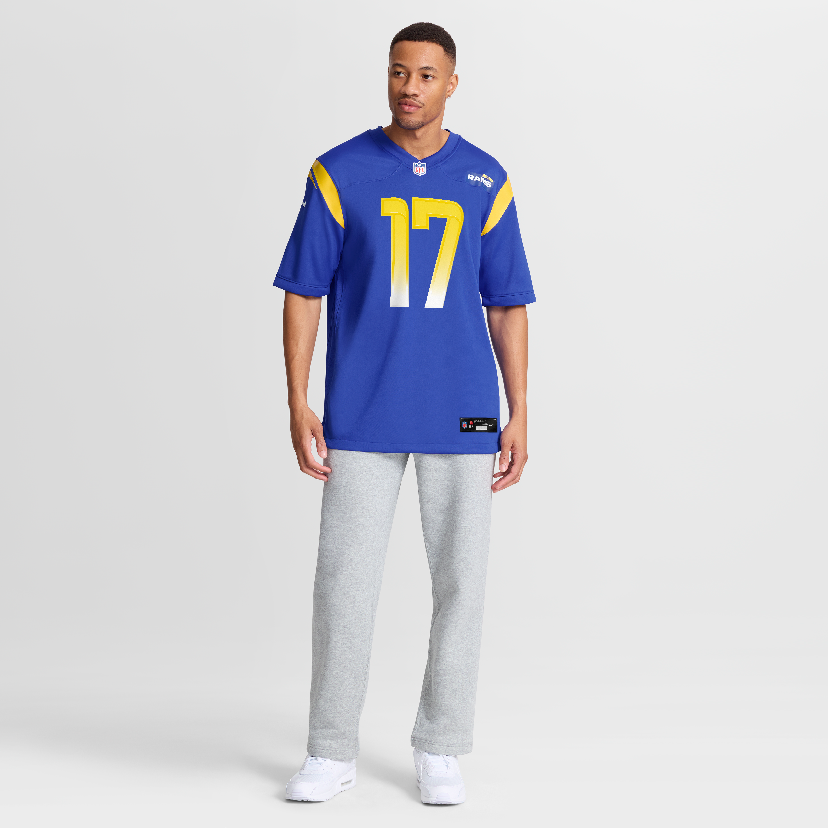 Los Angeles Rams Nike Game Home Jersey - Davante Adams - Mens, , rebel_hi-res