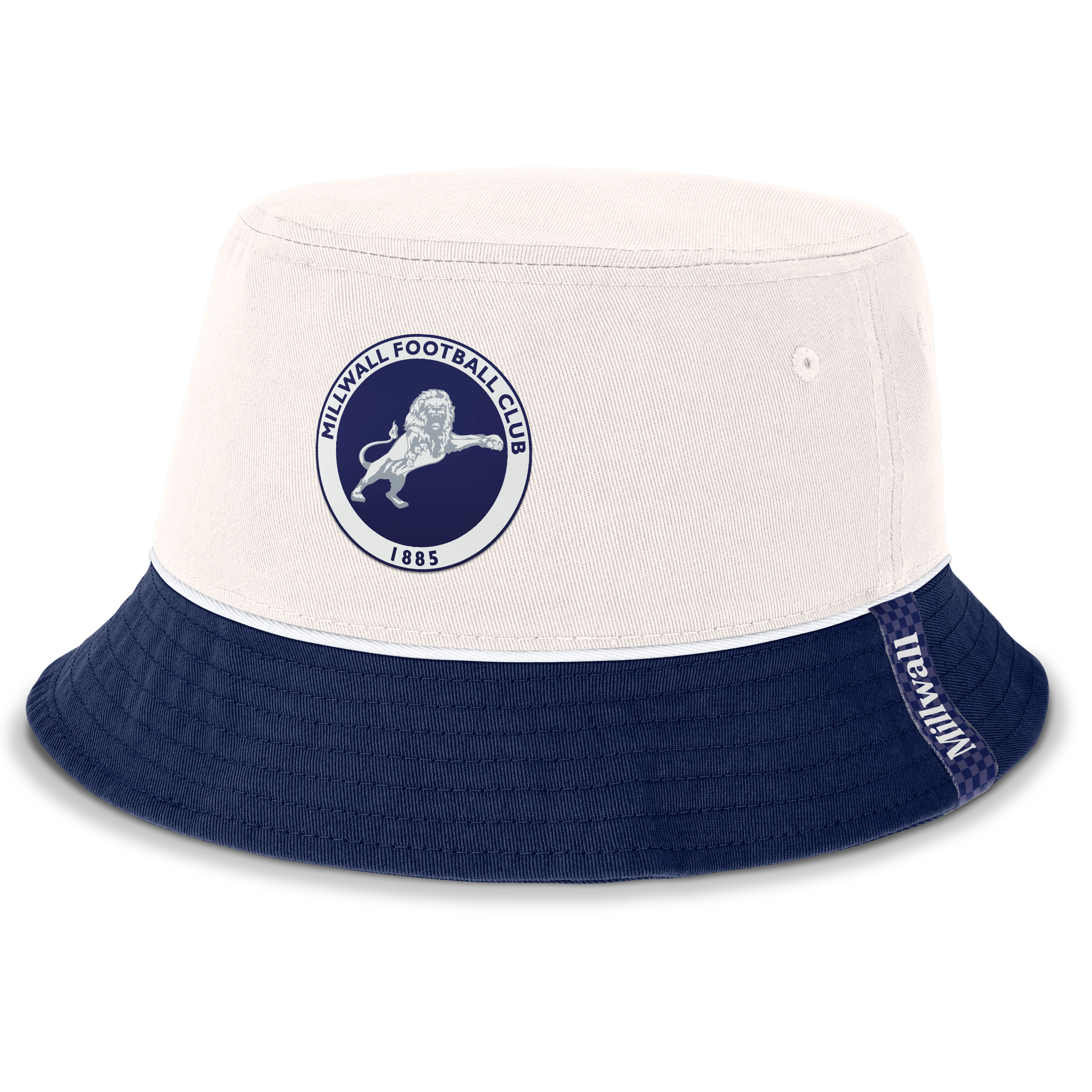 Millwall Trig Bucket Hat - Antique White, , rebel_hi-res