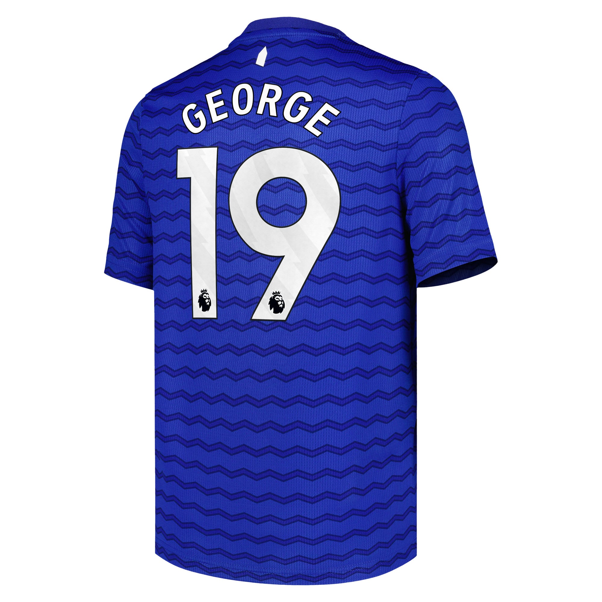 Everton Castore Home Replica Shirt 2025-26 - Kids with George 19  printing, , rebel_hi-res
