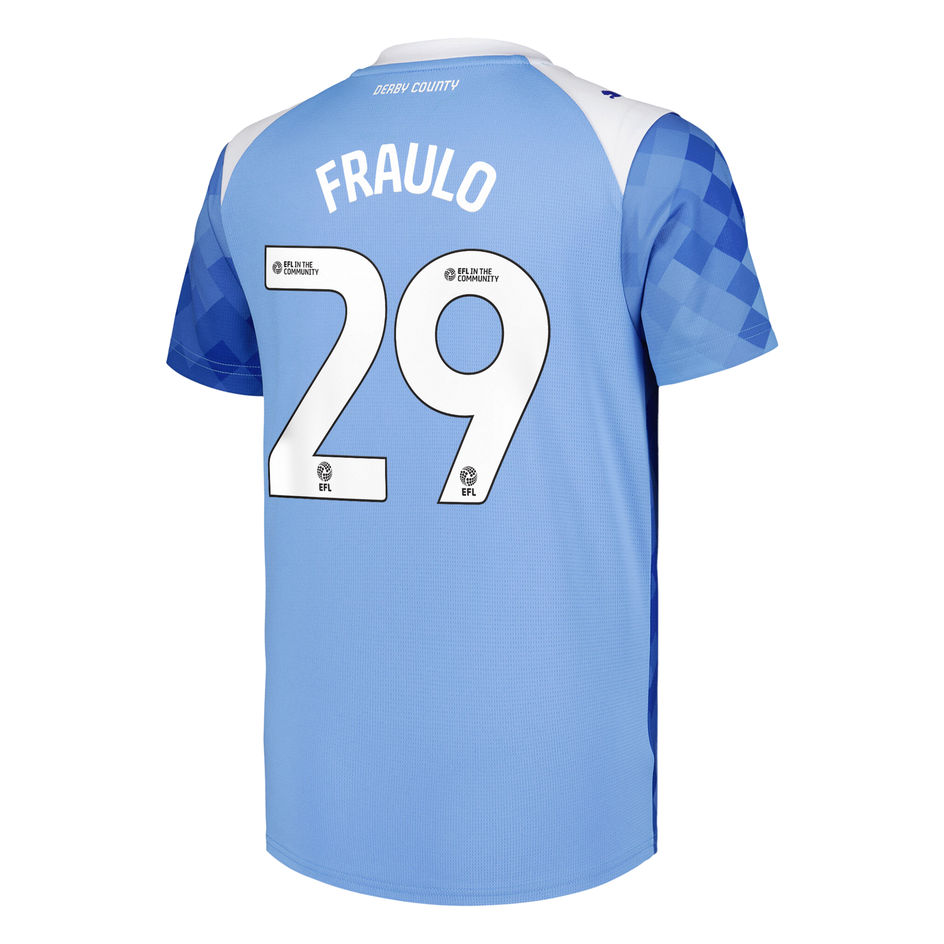 Derby County PUMA Third Shirt 2025-26 - Kids with Fraulo 29 printing, , rebel_hi-res