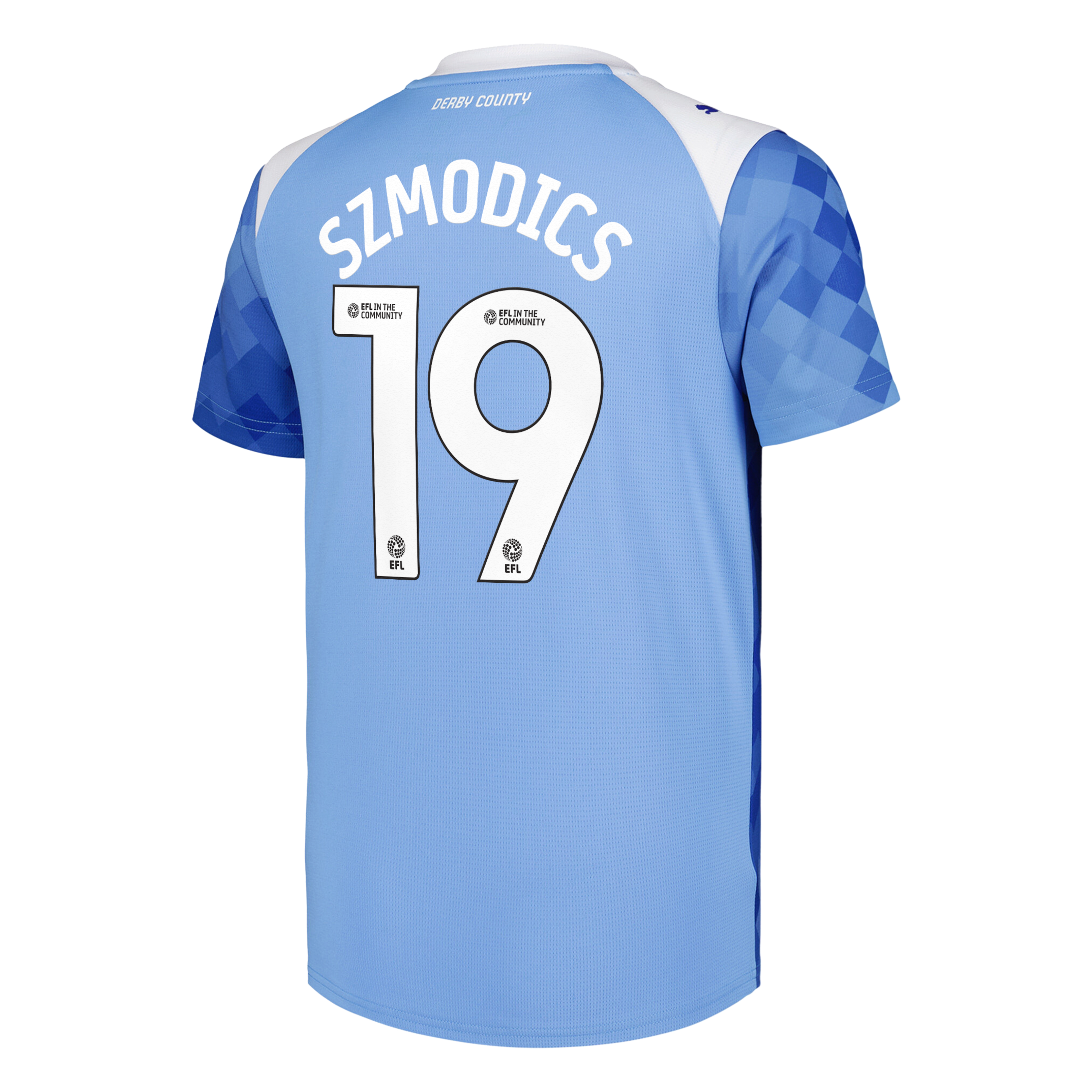 Derby County PUMA Third Shirt 2025-26 - Kids with Szmodics 19 printing, , rebel_hi-res