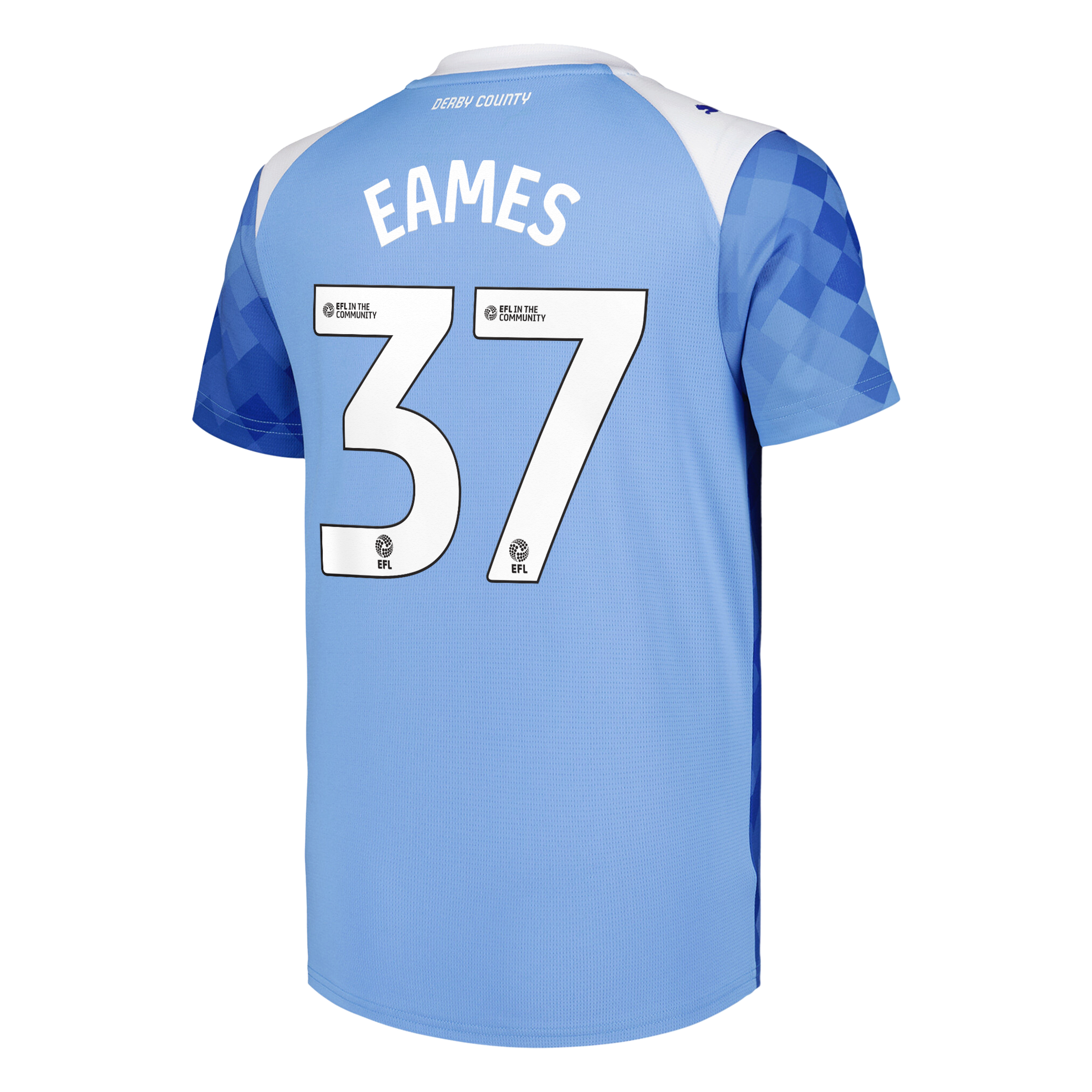 Derby County PUMA Third Shirt 2025-26 - Kids with Eames 37 printing, , rebel_hi-res