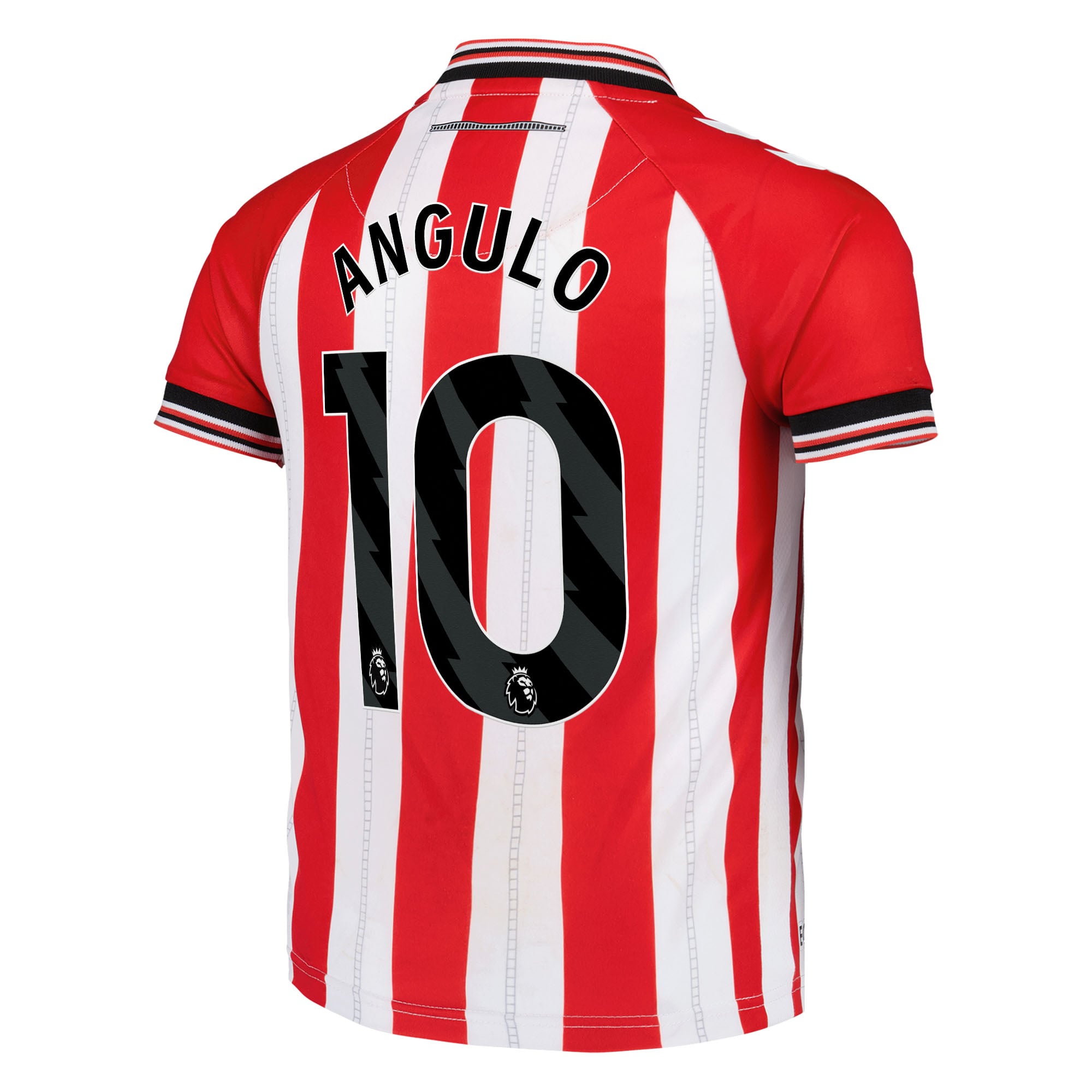 Sunderland Hummel Home Shirt 2025-26 - Kids with Angulo 10 printing, , rebel_hi-res