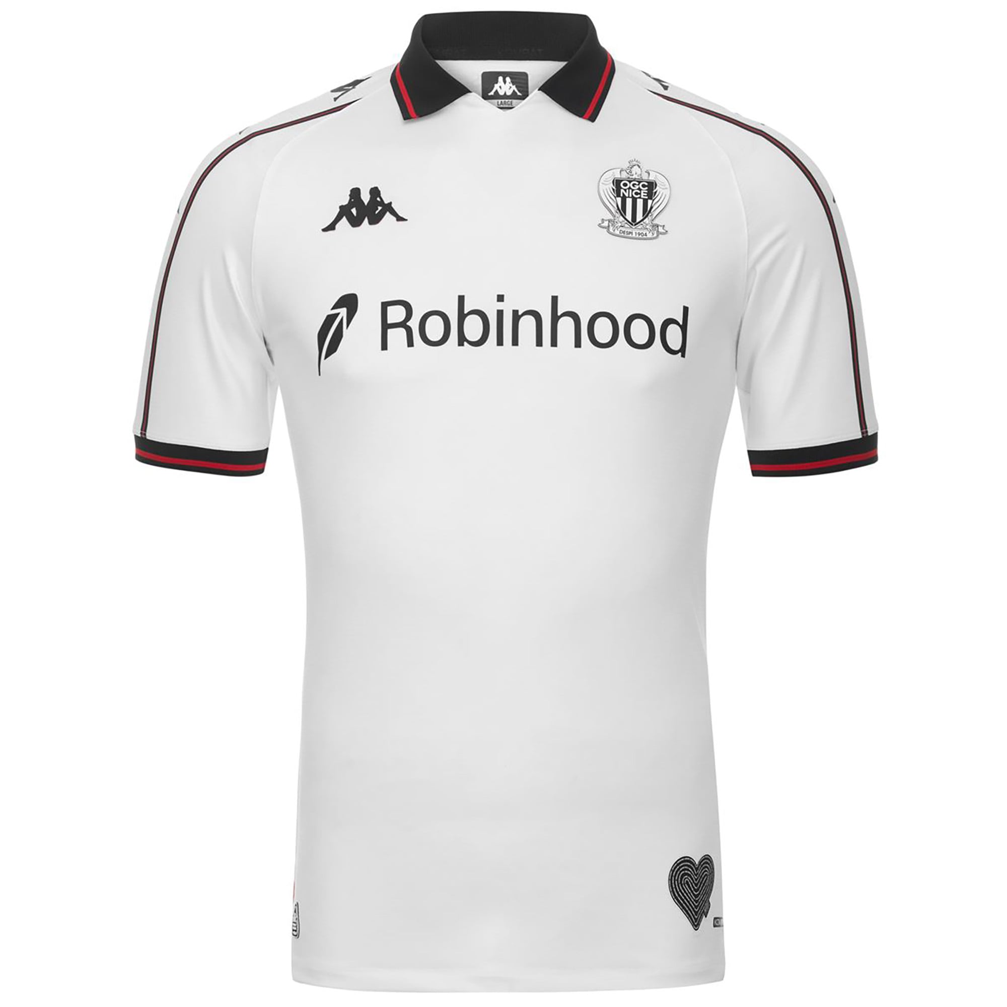 Nice Kappa Away Shirt 2026-27, , rebel_hi-res
