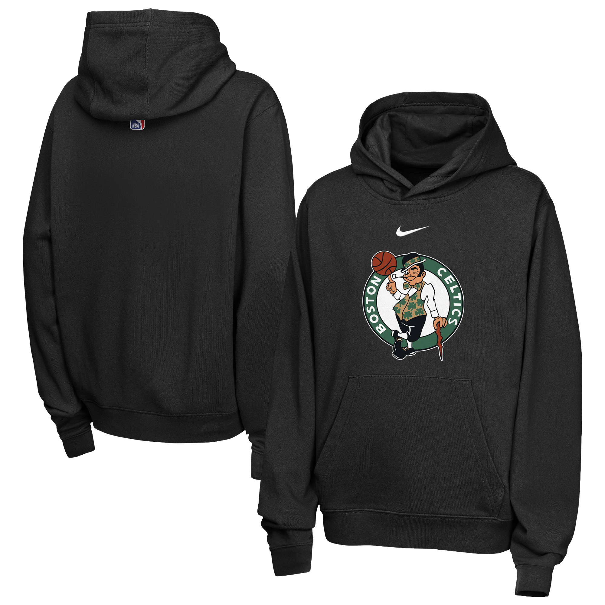Boston Celtics Nike Club Logo Pullover Hoodie, , rebel_hi-res