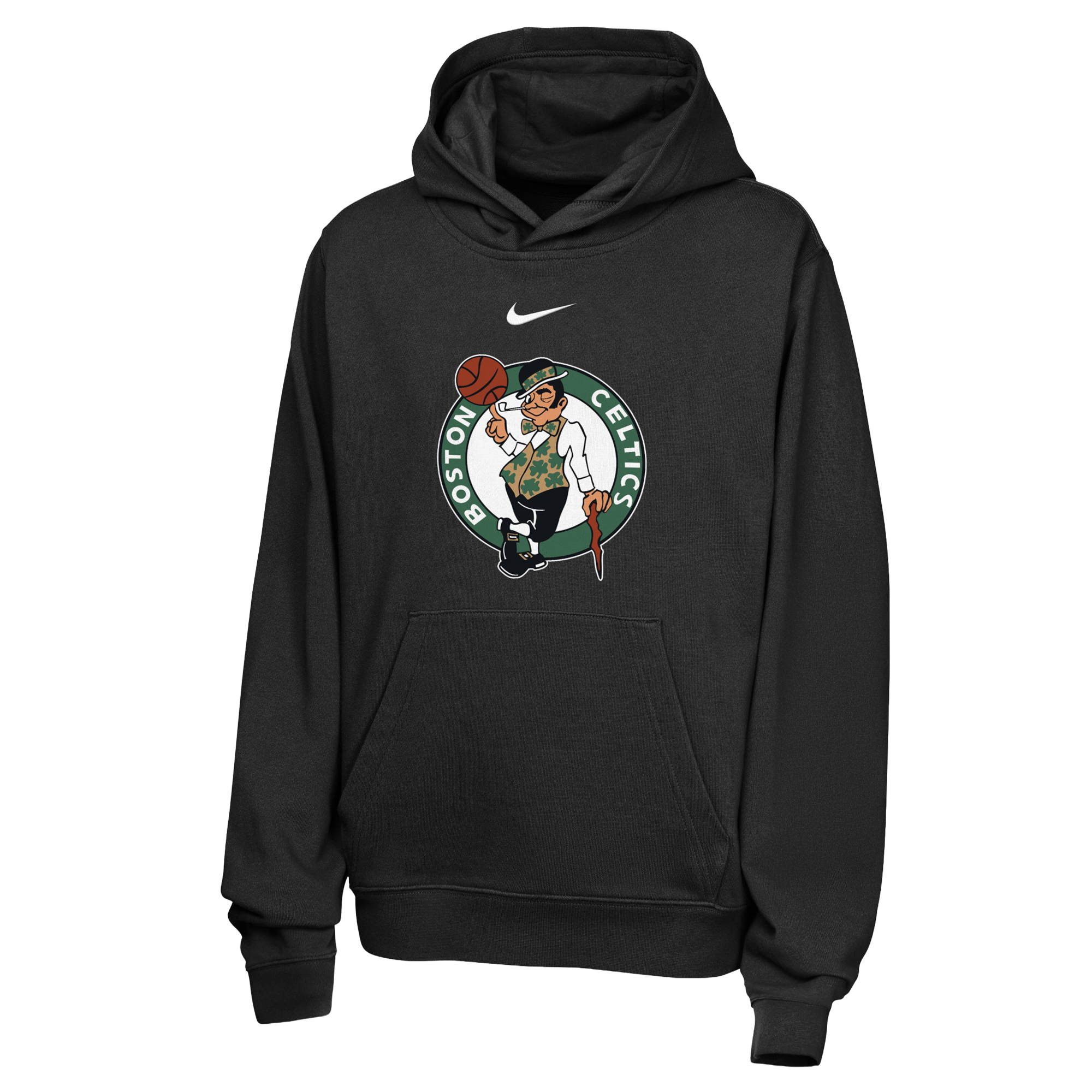 Boston Celtics Nike Club Logo Pullover Hoodie, , rebel_hi-res