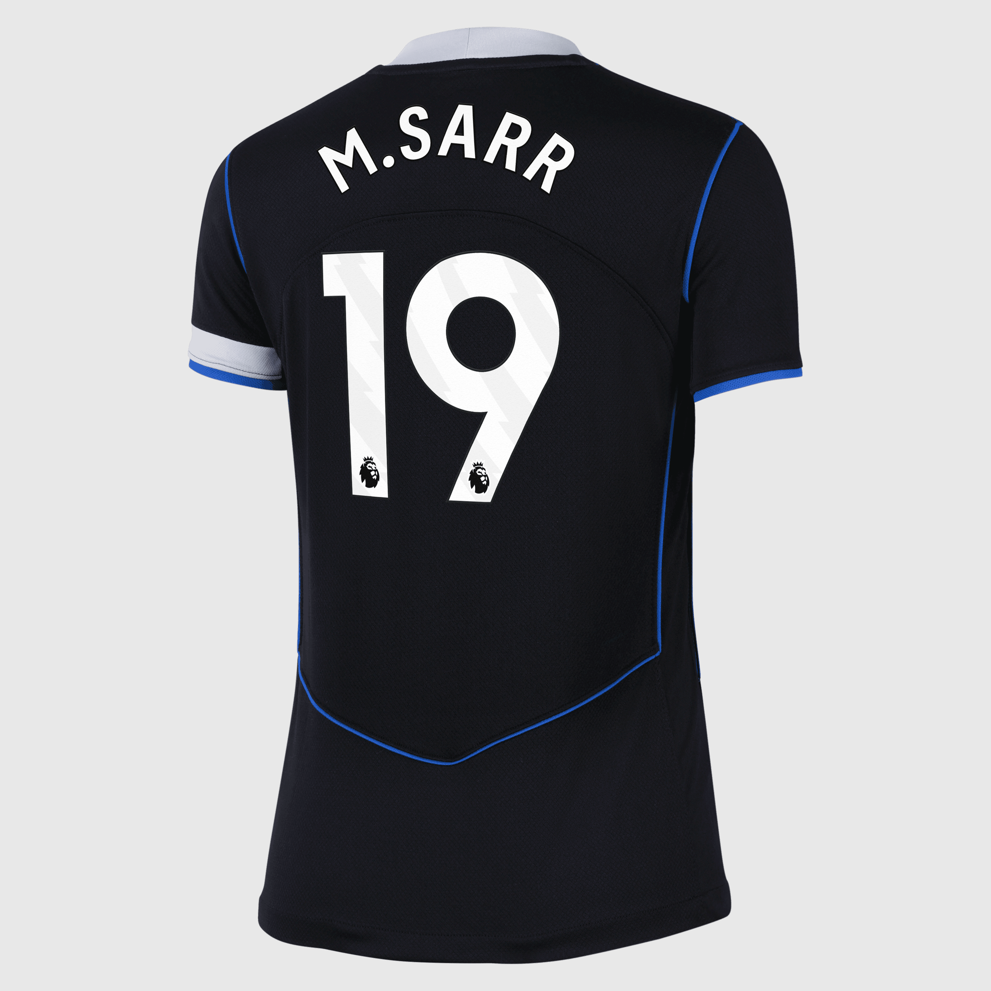 Chelsea Nike Third Stadium Shirt 2025-26 - Womens with M.Sarr 19 printing, , rebel_hi-res