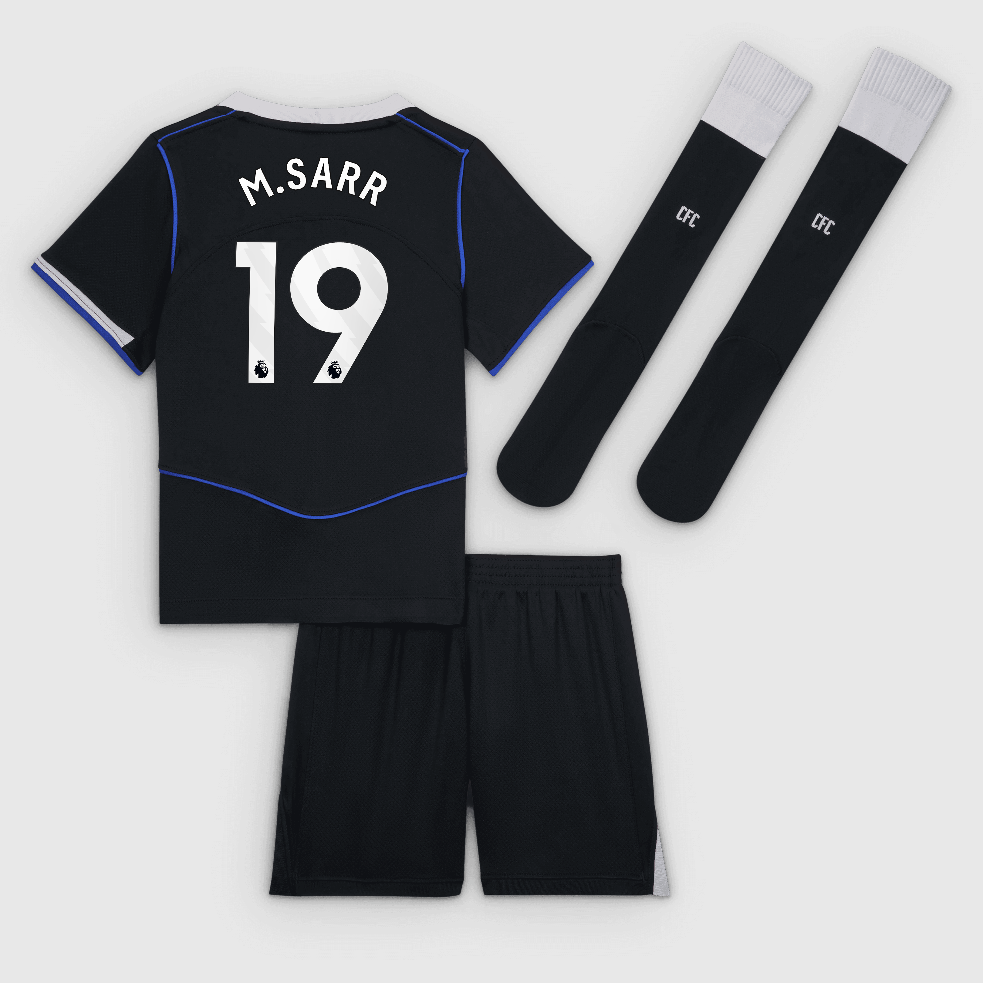 Chelsea Nike Third Stadium Mini Kit 2025-26 - Little Kids with M.Sarr 19 printing, , rebel_hi-res