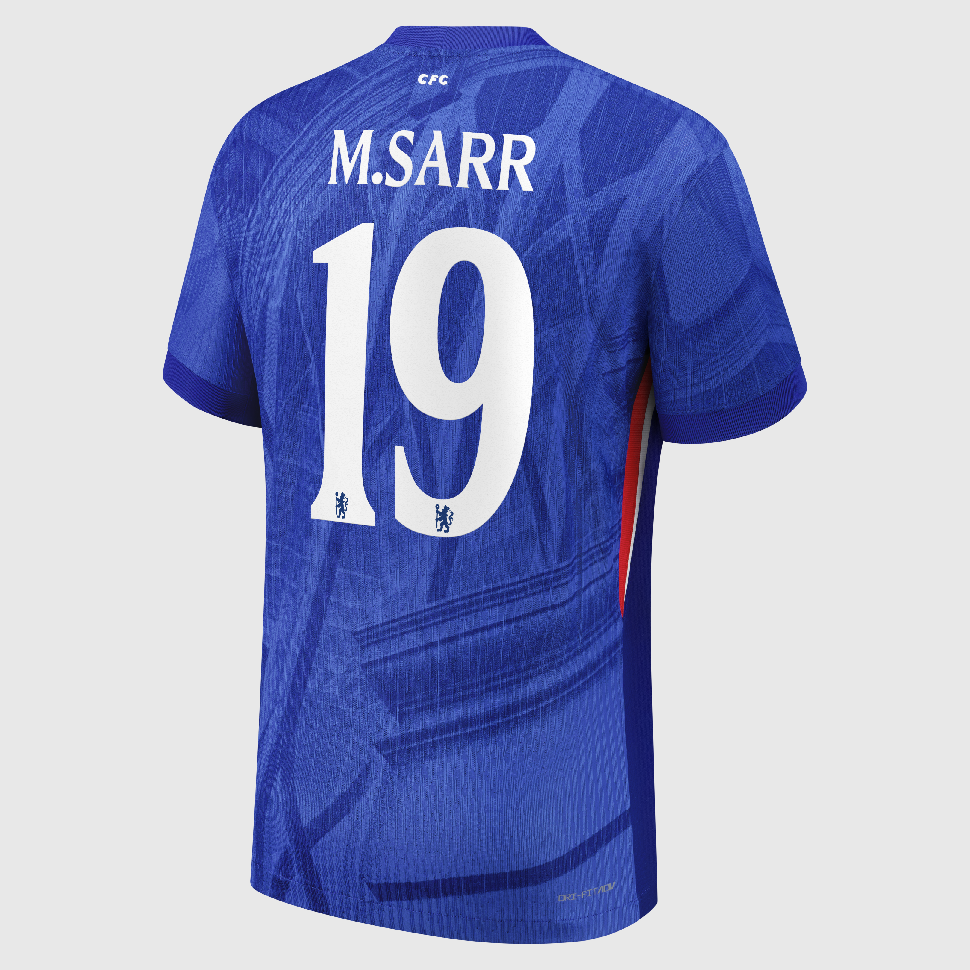 Chelsea Cup Nike Dri-FIT ADV Home Match Shirt 2025-26 with M.Sarr 19 printing, , rebel_hi-res