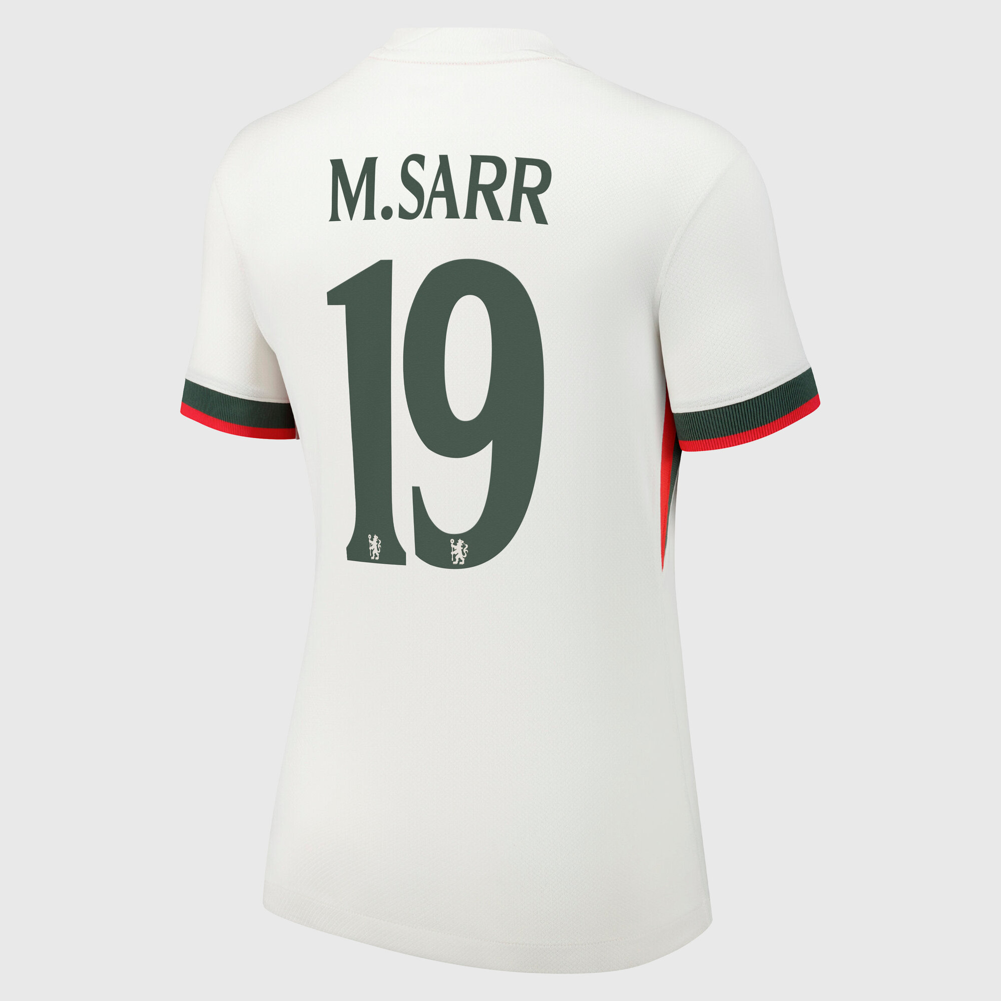Chelsea Cup Nike Away Stadium Shirt 2025-26 - Womens with M.Sarr 19 printing, , rebel_hi-res