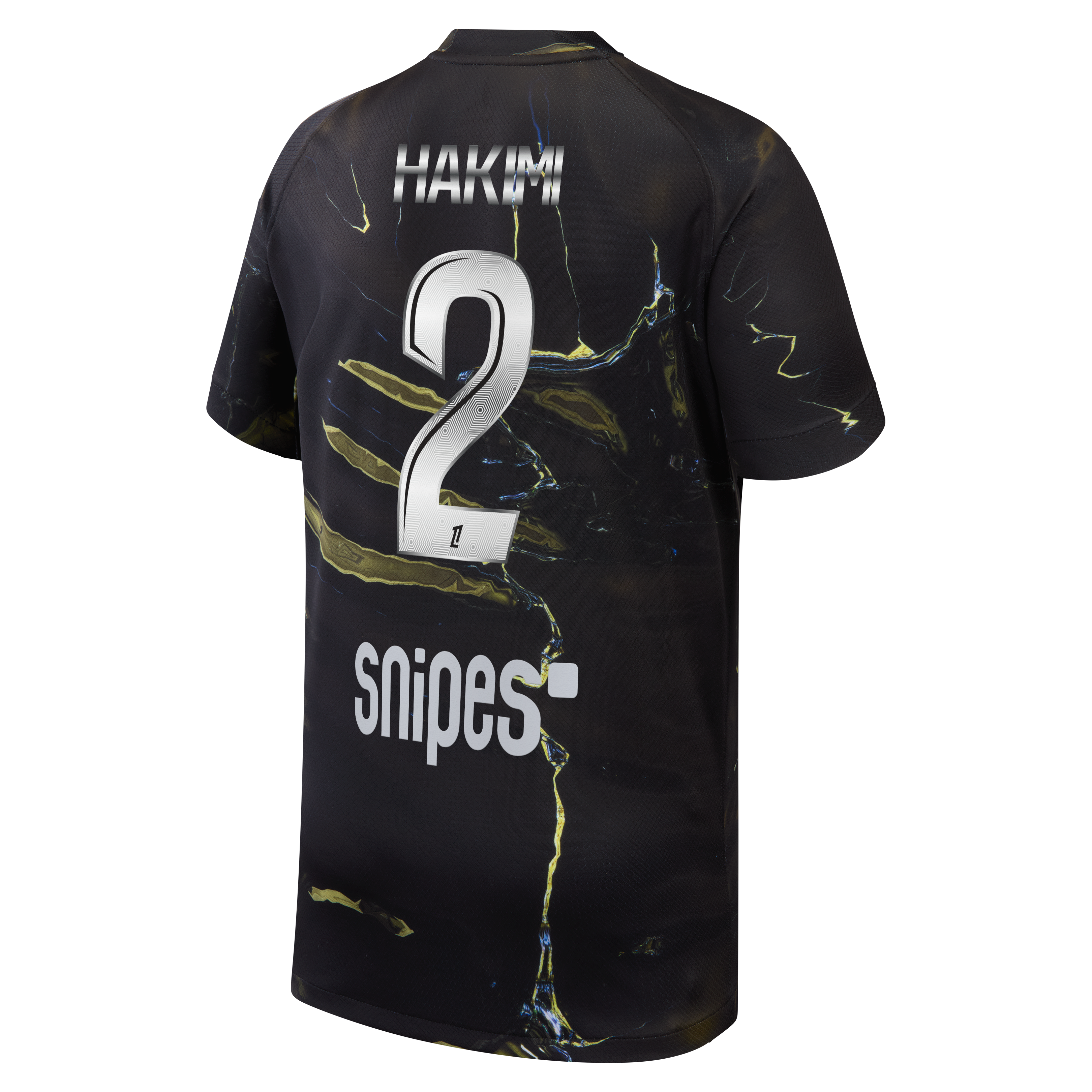 PSG Jordan Night Edition Stadium Shirt 2025-26 - Kids with Hakimi 2 printing, , rebel_hi-res