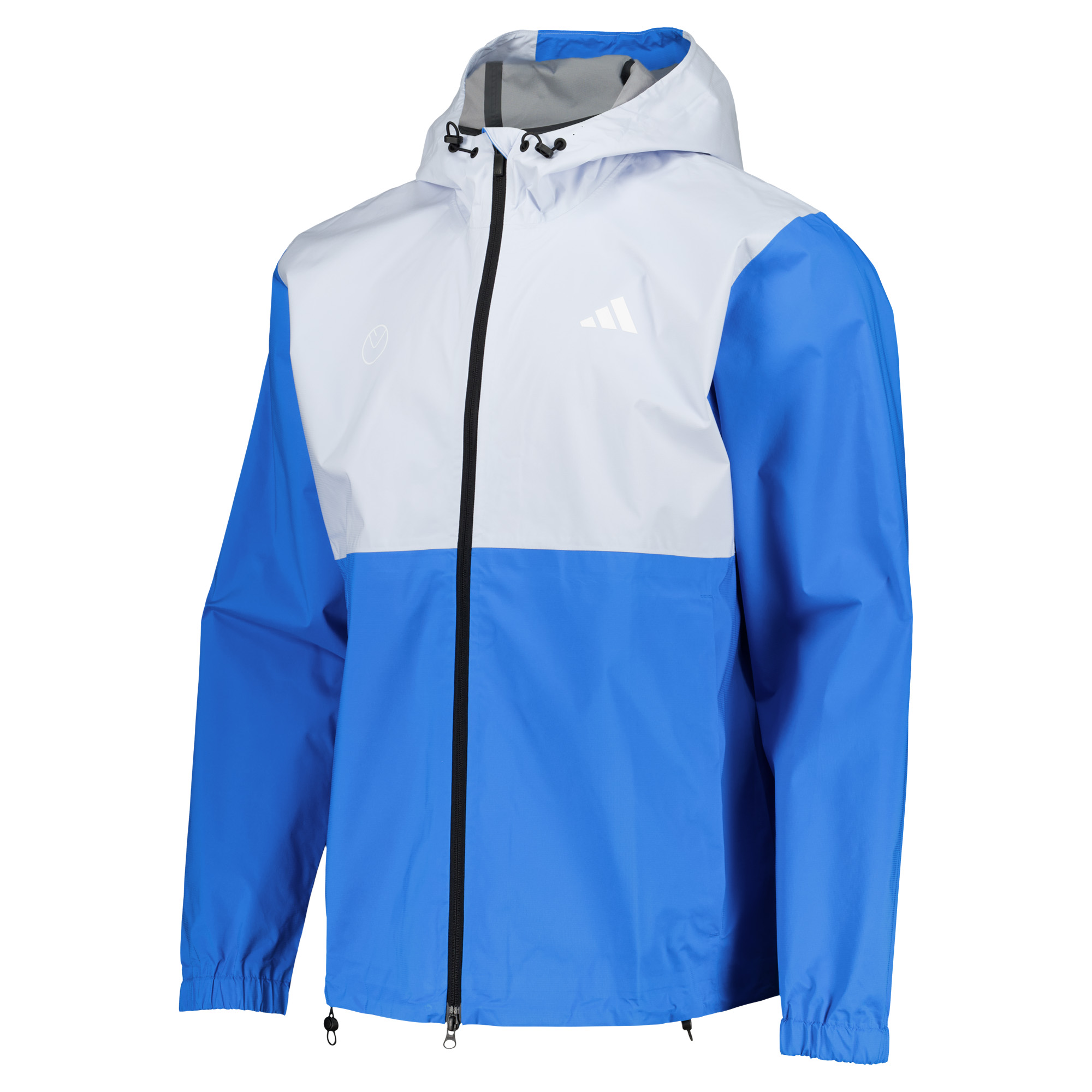 Leeds United adidas Golf Ultimate365 Climaproof Jacket - Light Blue, , rebel_hi-res